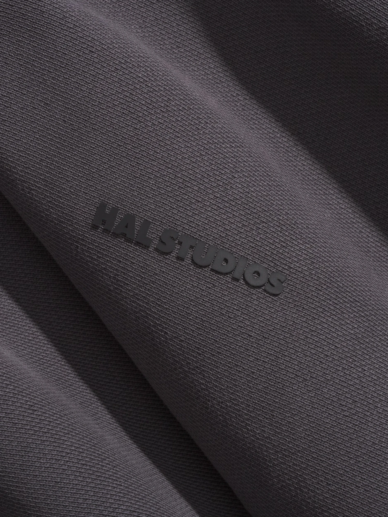 Зип-худи HAL STUDIOS Haus Hoooded Zip Washed Black