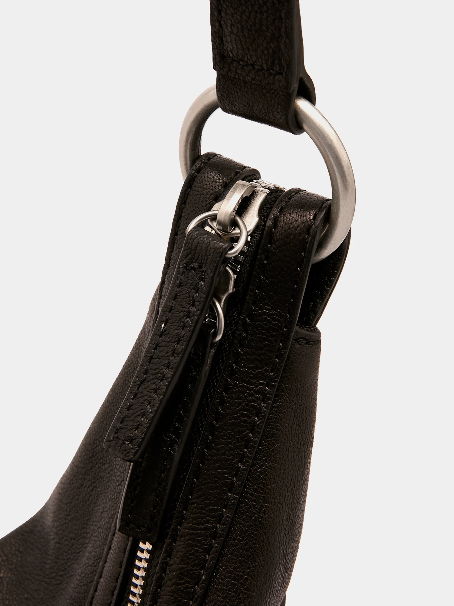 Женская сумка MARGESHERWOOD Belted Hobo Medium Black Washed