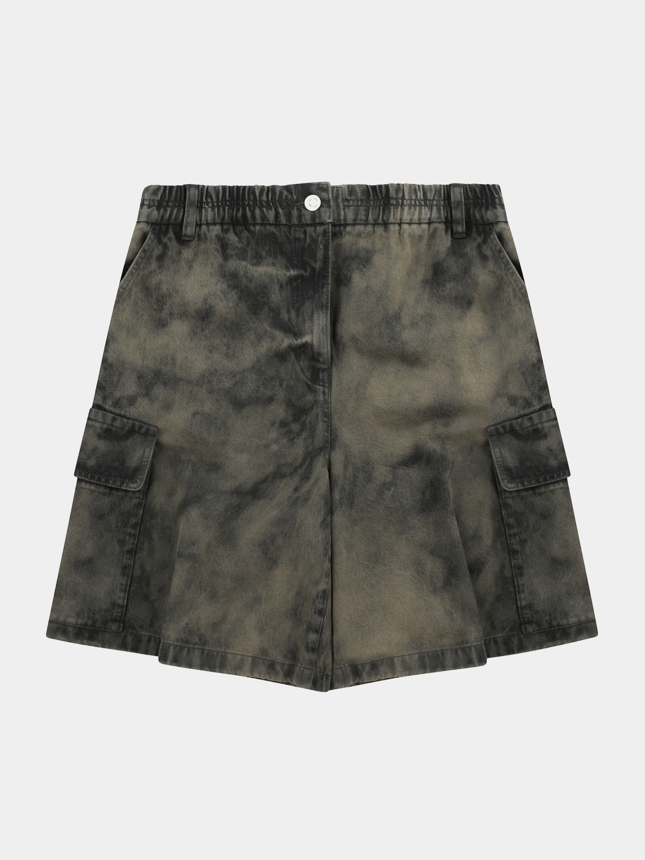 Женские шорты System Washed Cargo Charcoal Grey