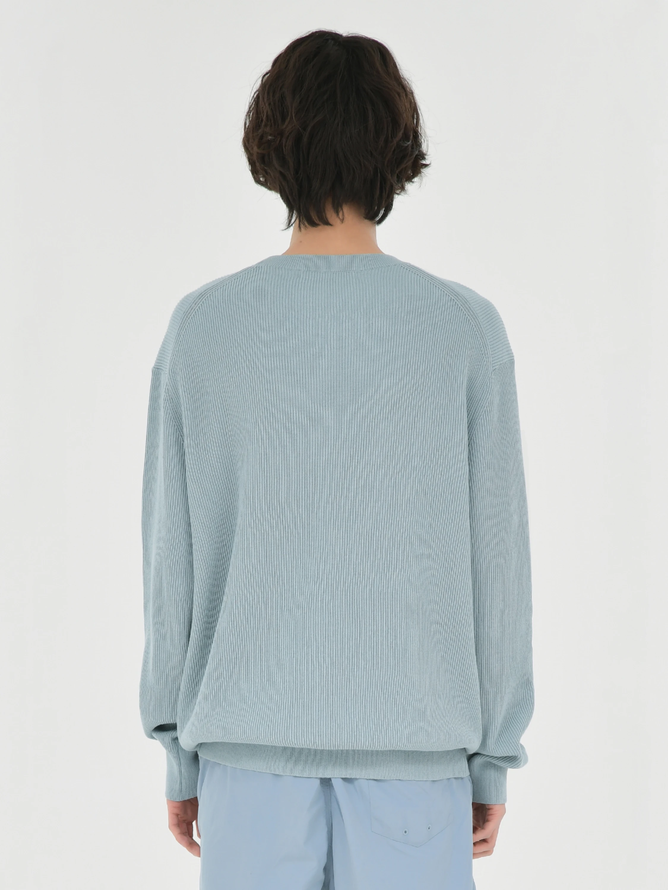 Свитшот BROWNYARD High Density Crewneck Blue Grey