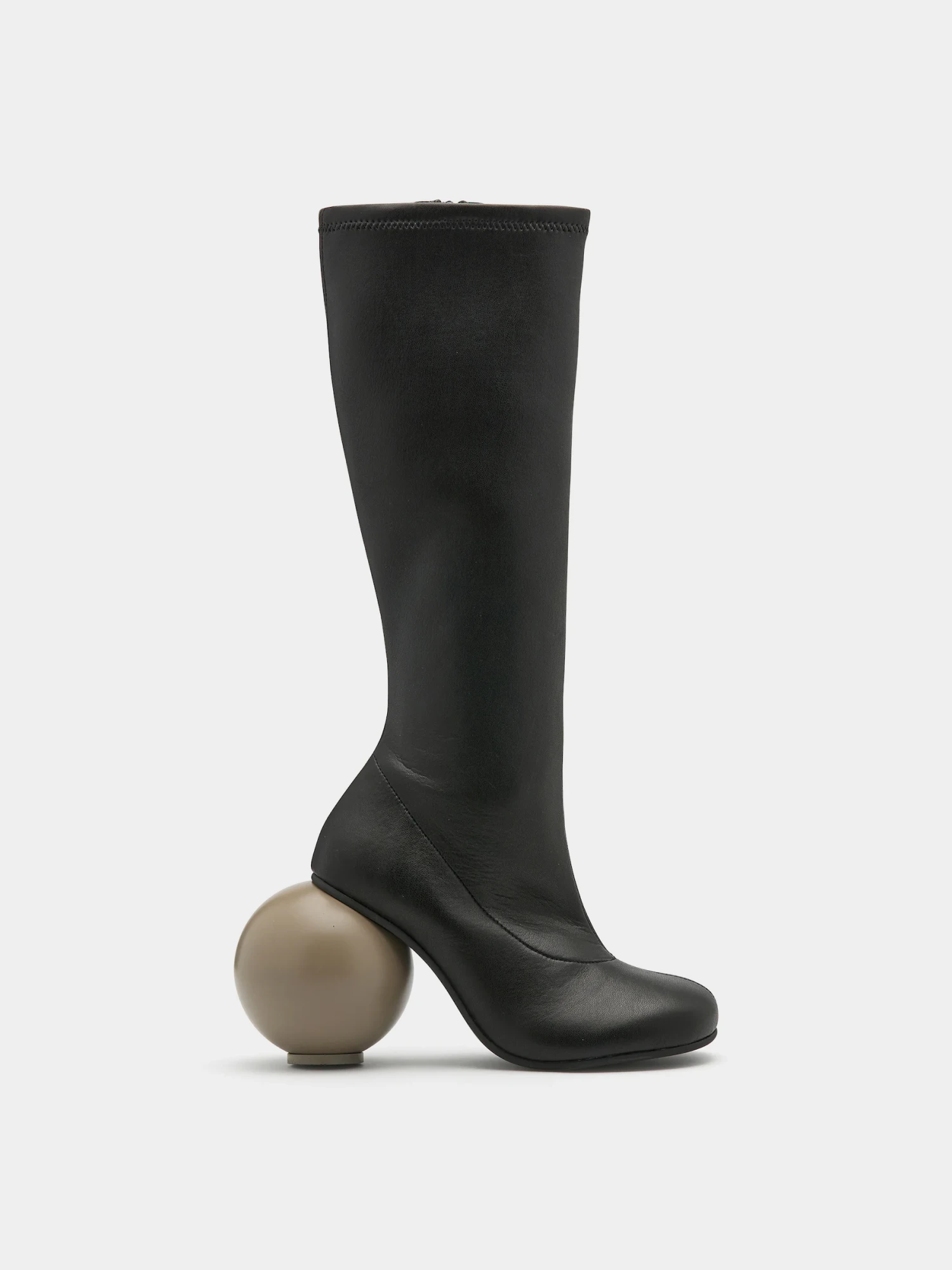 Женские сапоги YUME YUME Ball Boot Black/ Beige