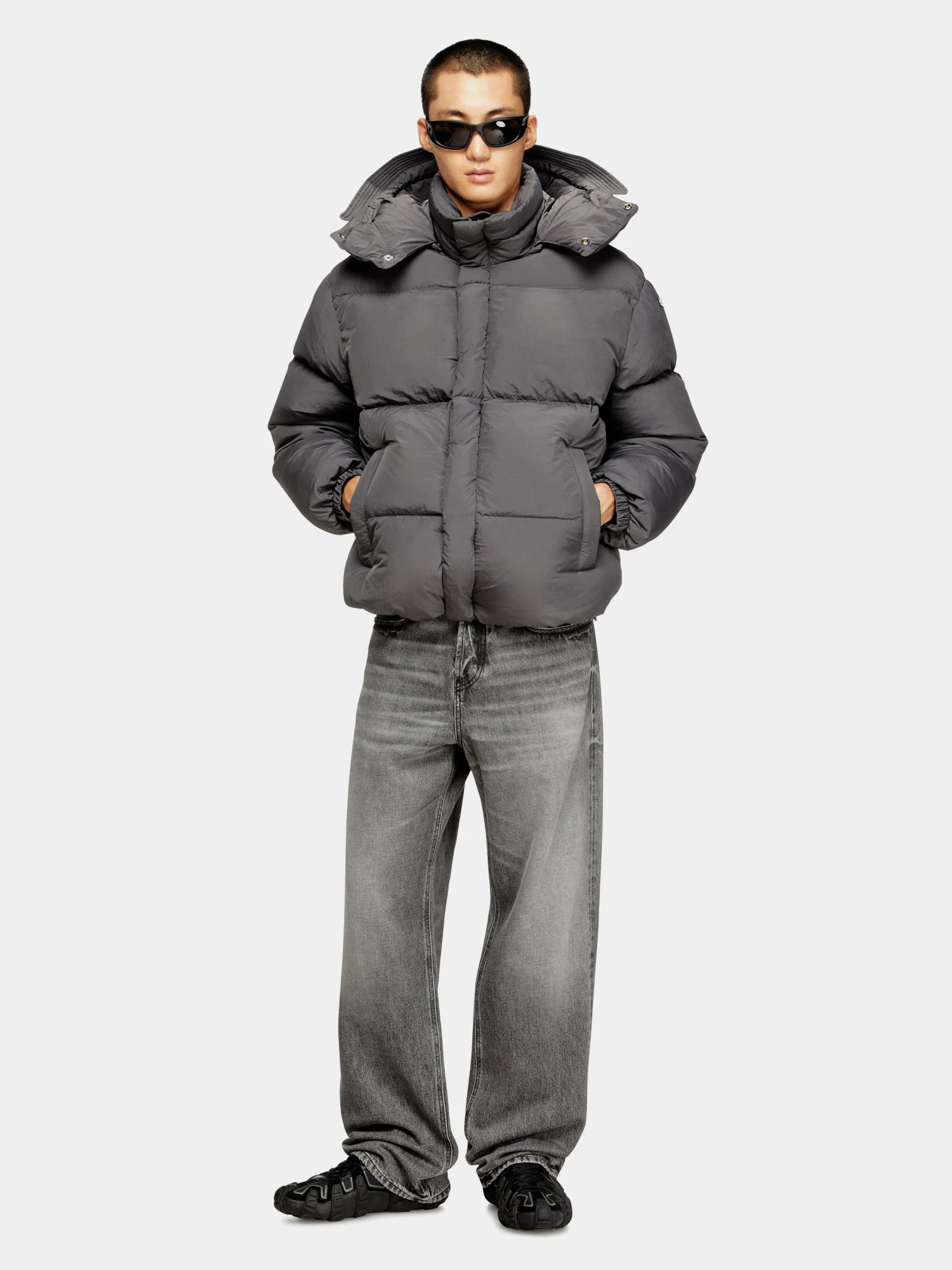 Пуховик Diesel W-Rolfys Giacca Asphalt Grey