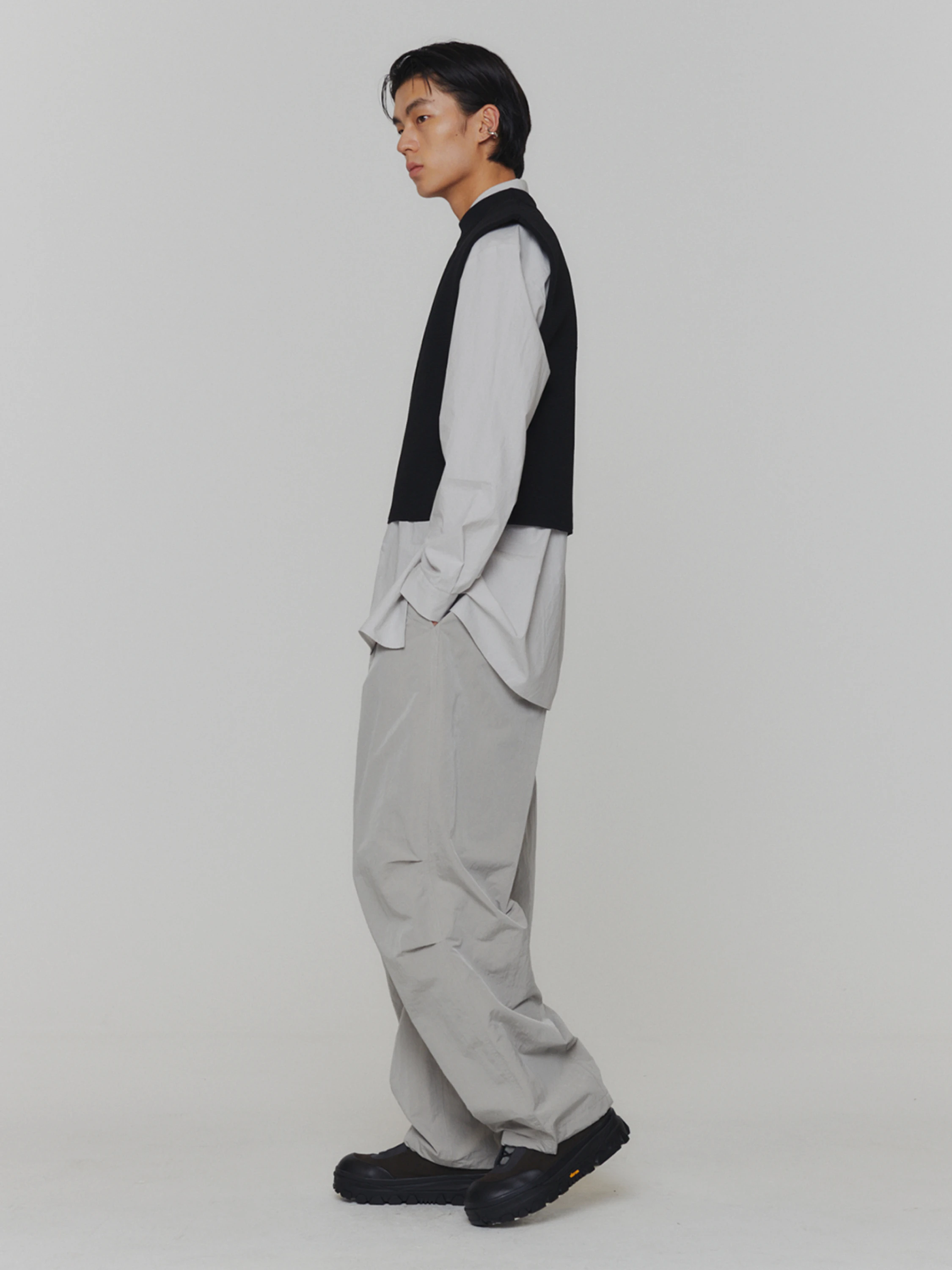 Брюки AMOMENTO Ripstop Fatigue Pants Light Grey