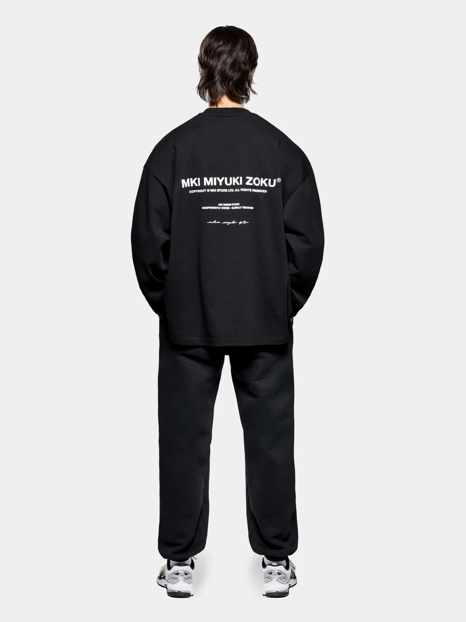 Лонгслив MKI MIYUKI ZOKU Design Studio L/S Black