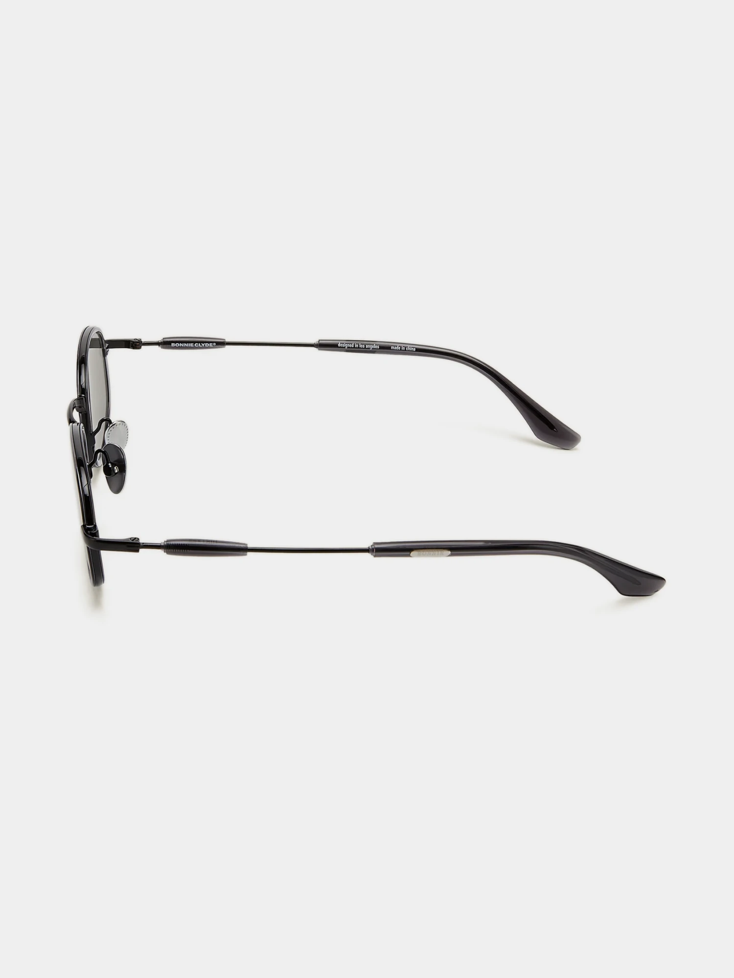 Очки Bonnie Clyde Bicycle Transparent Grey & Black Lens