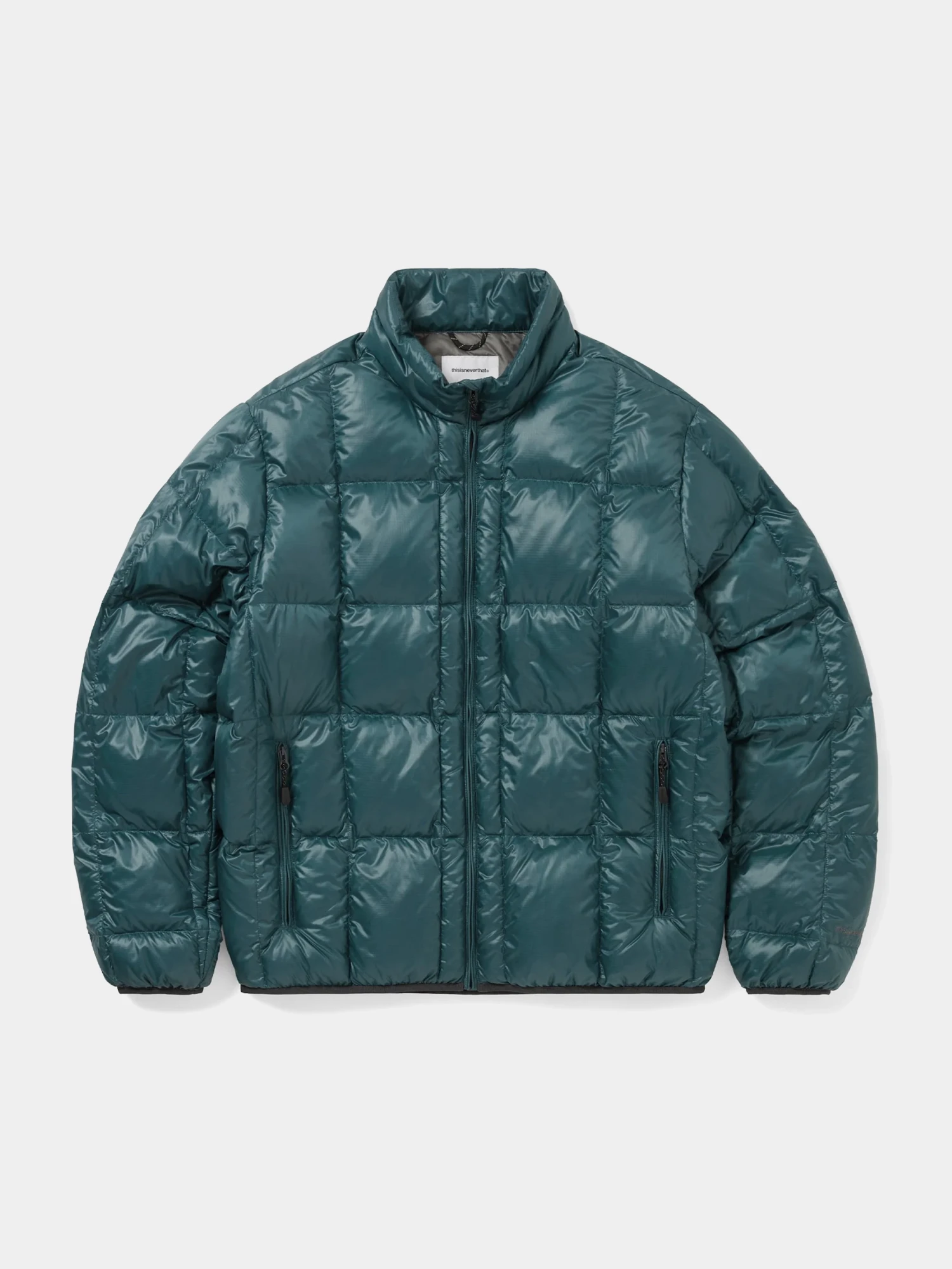 Пуховик thisisneverthat Pertex Light Down Dark Teal