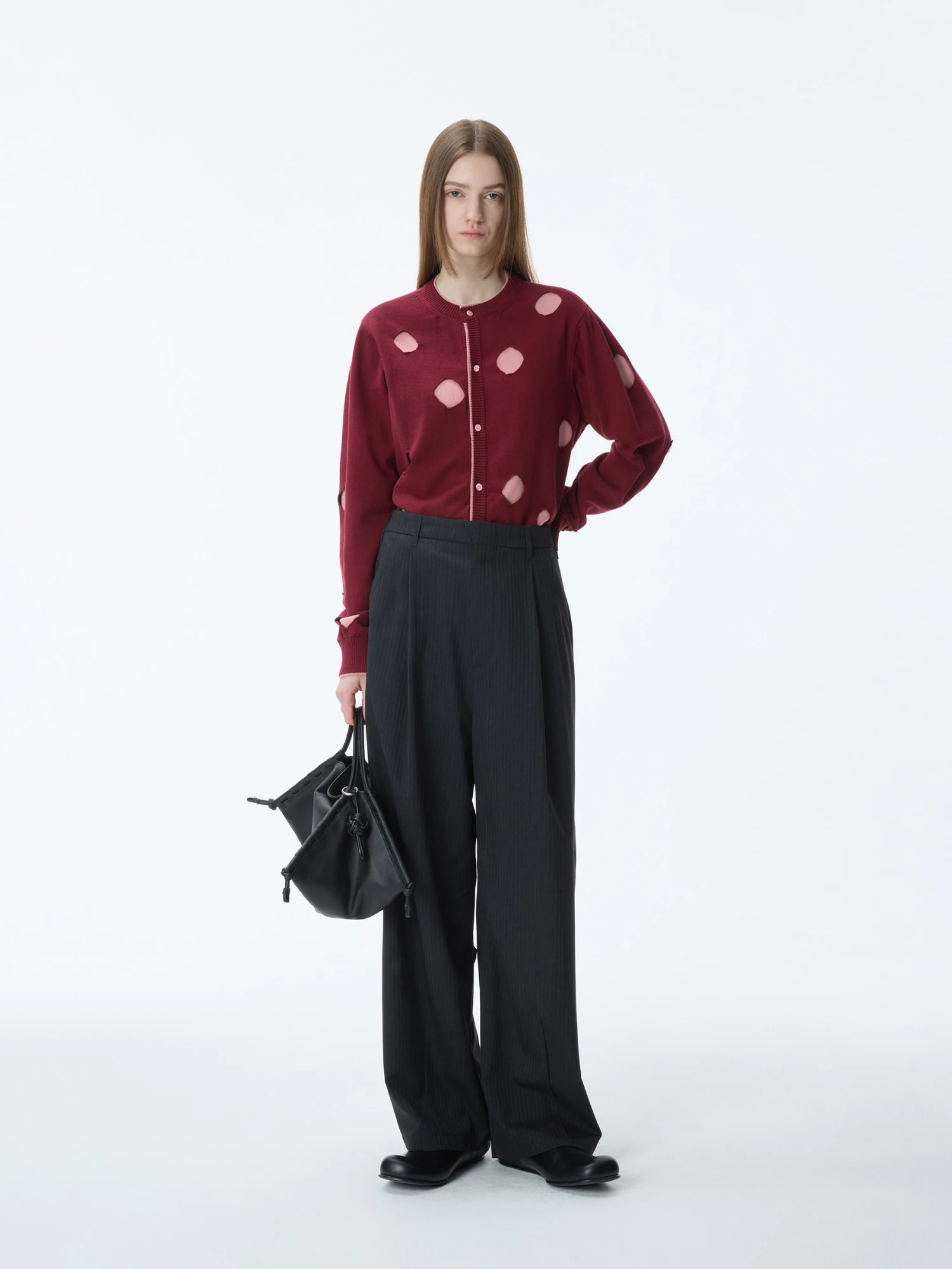 Брюки ADERERROR Slacks Product. 72 Charcoal