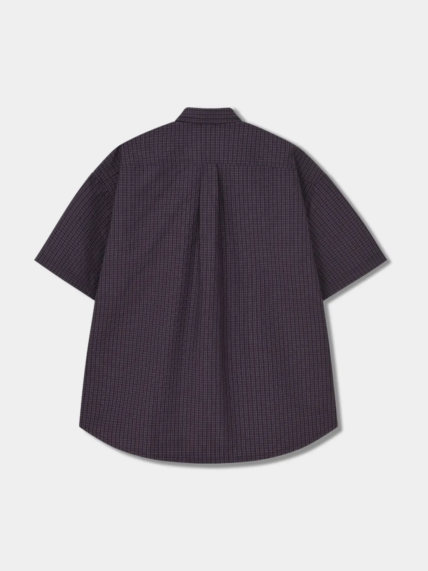 Рубашка ANGLAN Huge Check Work Shirt Purple