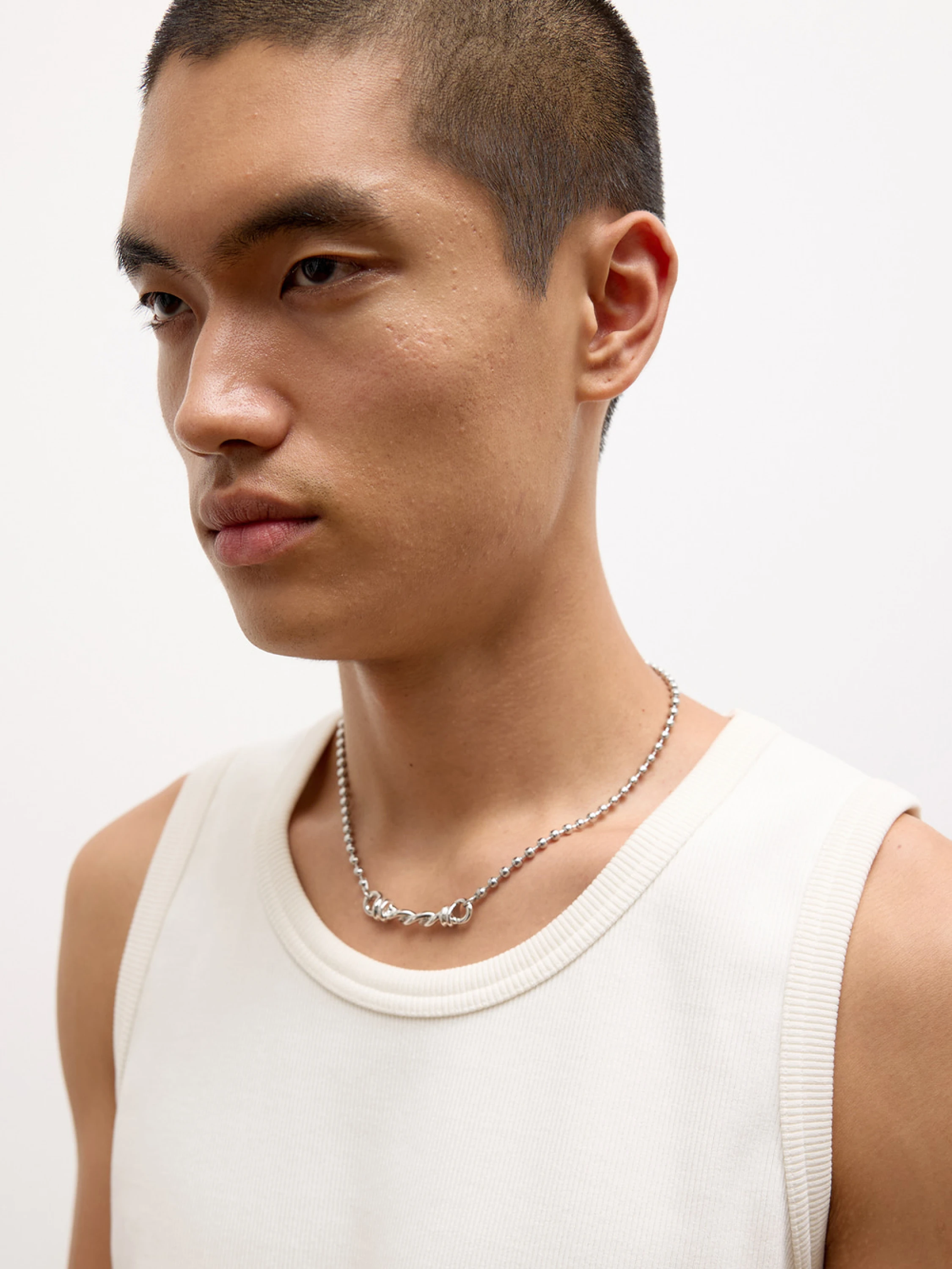 Подвеска AFTER PRAY Rope Chain Necklace Silver