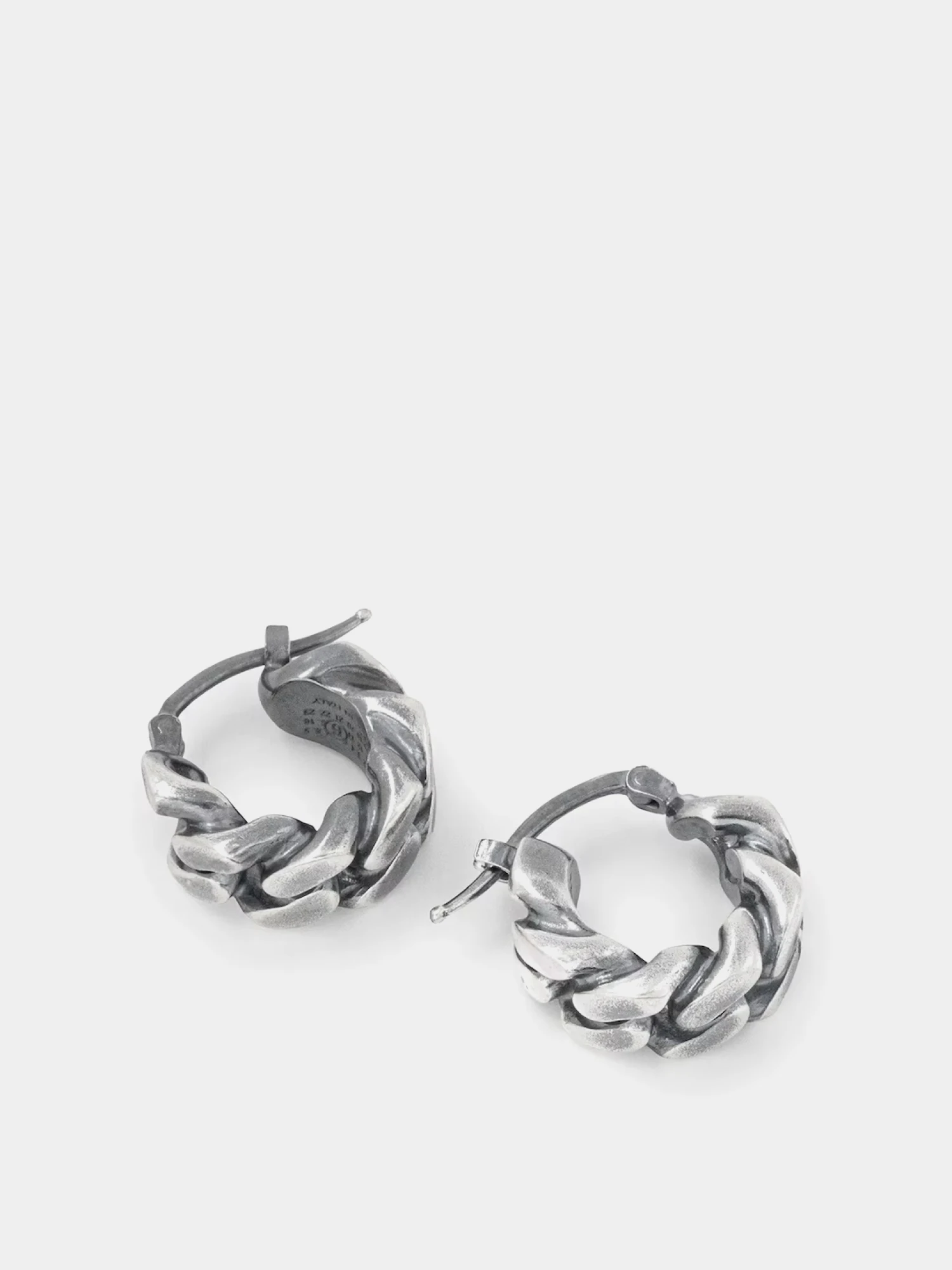 Серьги MM6 Maison Margiela Chain Earrings