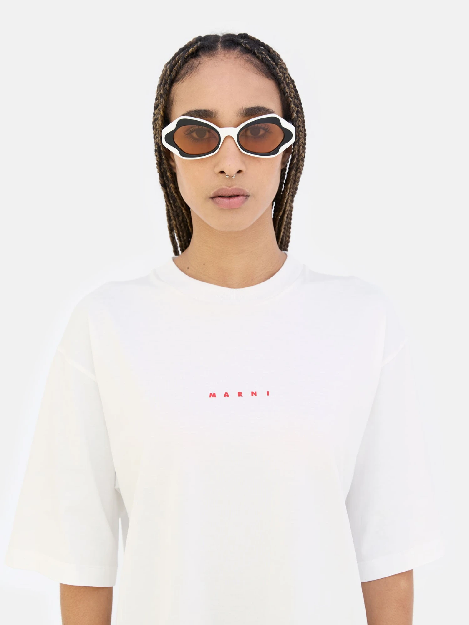 Очки MARNI Unlahand White