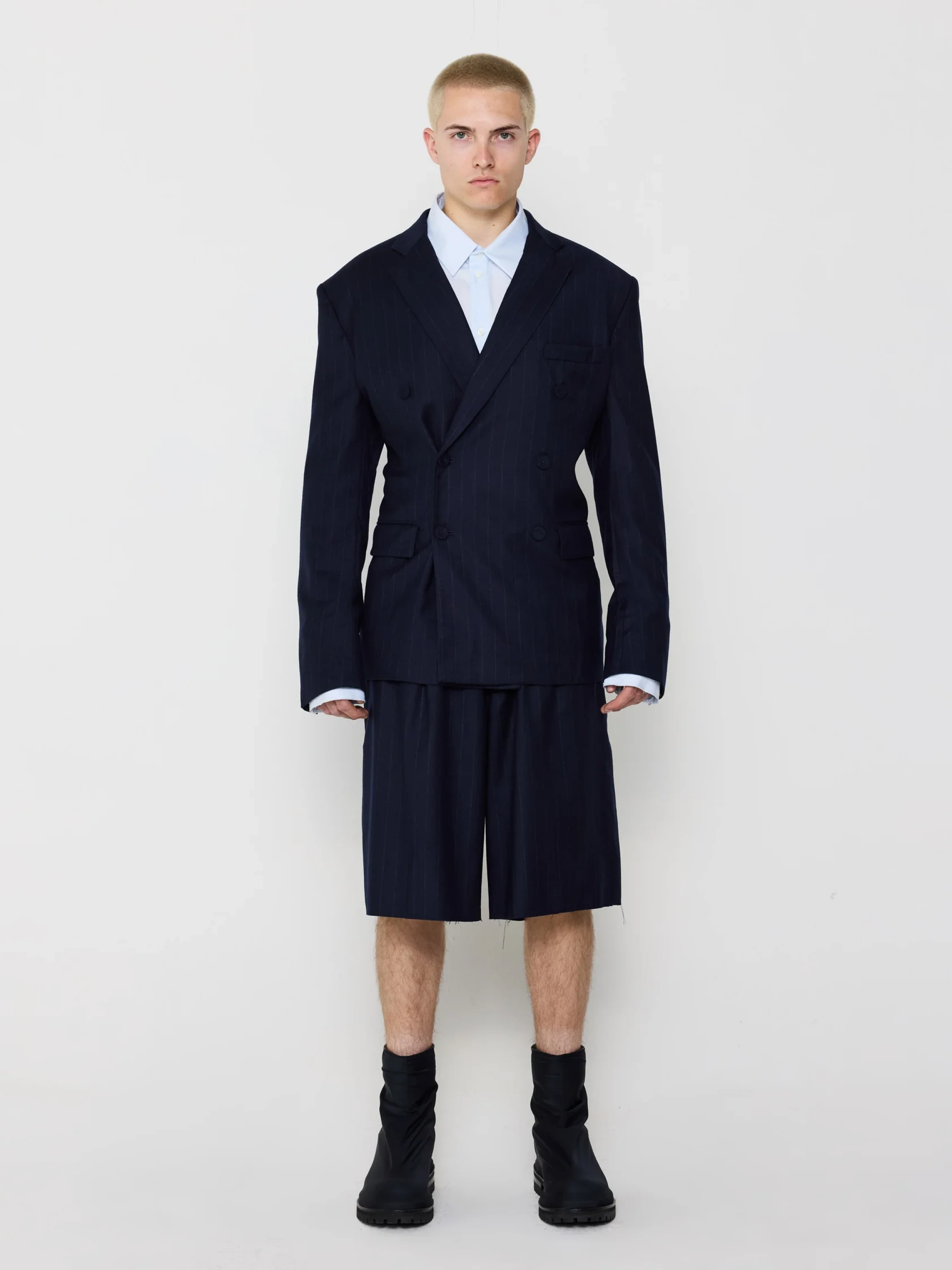 Шорты 424 Classic Shorts Pinstripes Blue