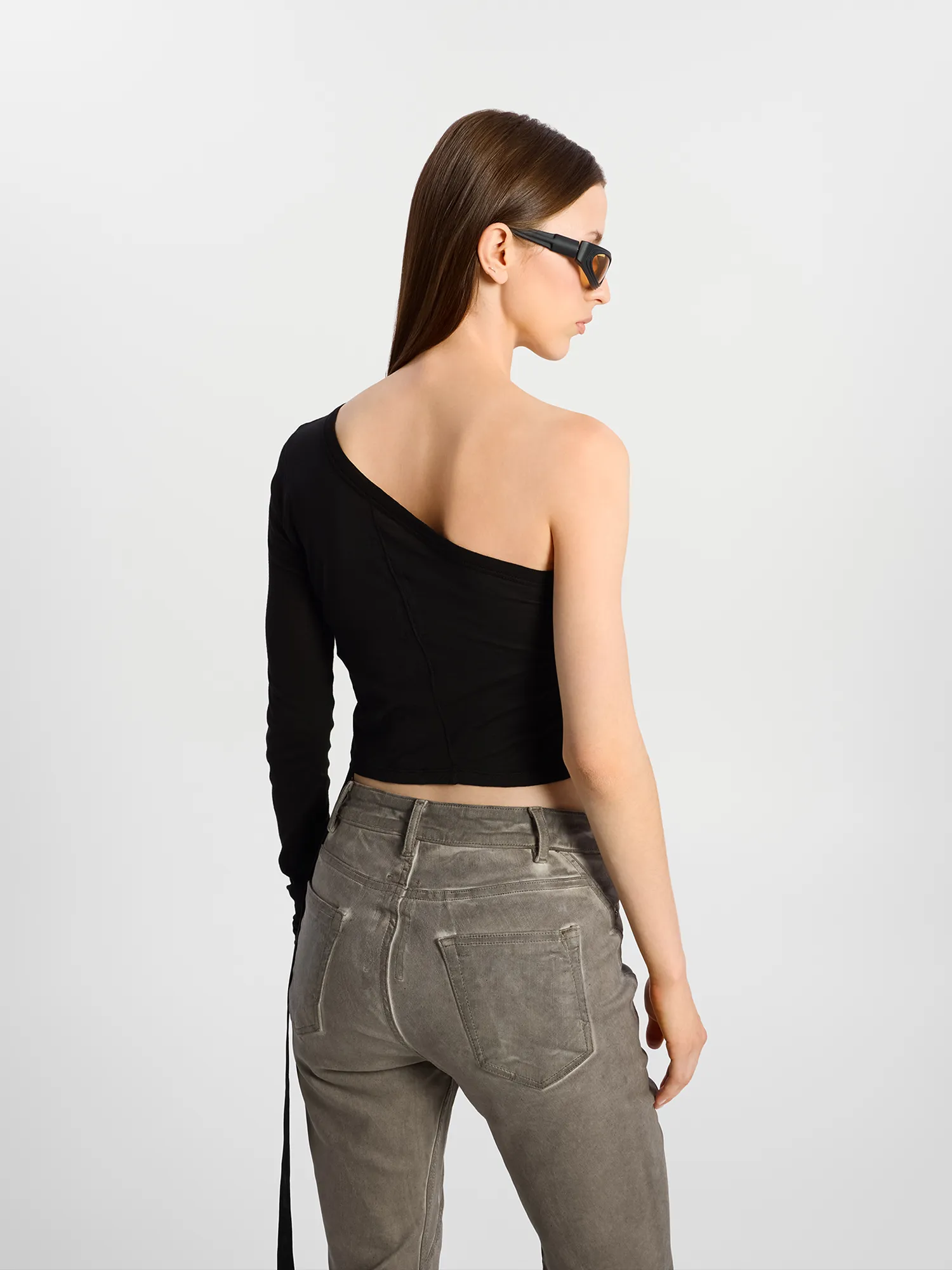Женский топ RICK OWENS Drkshdw Ziggy Top Black