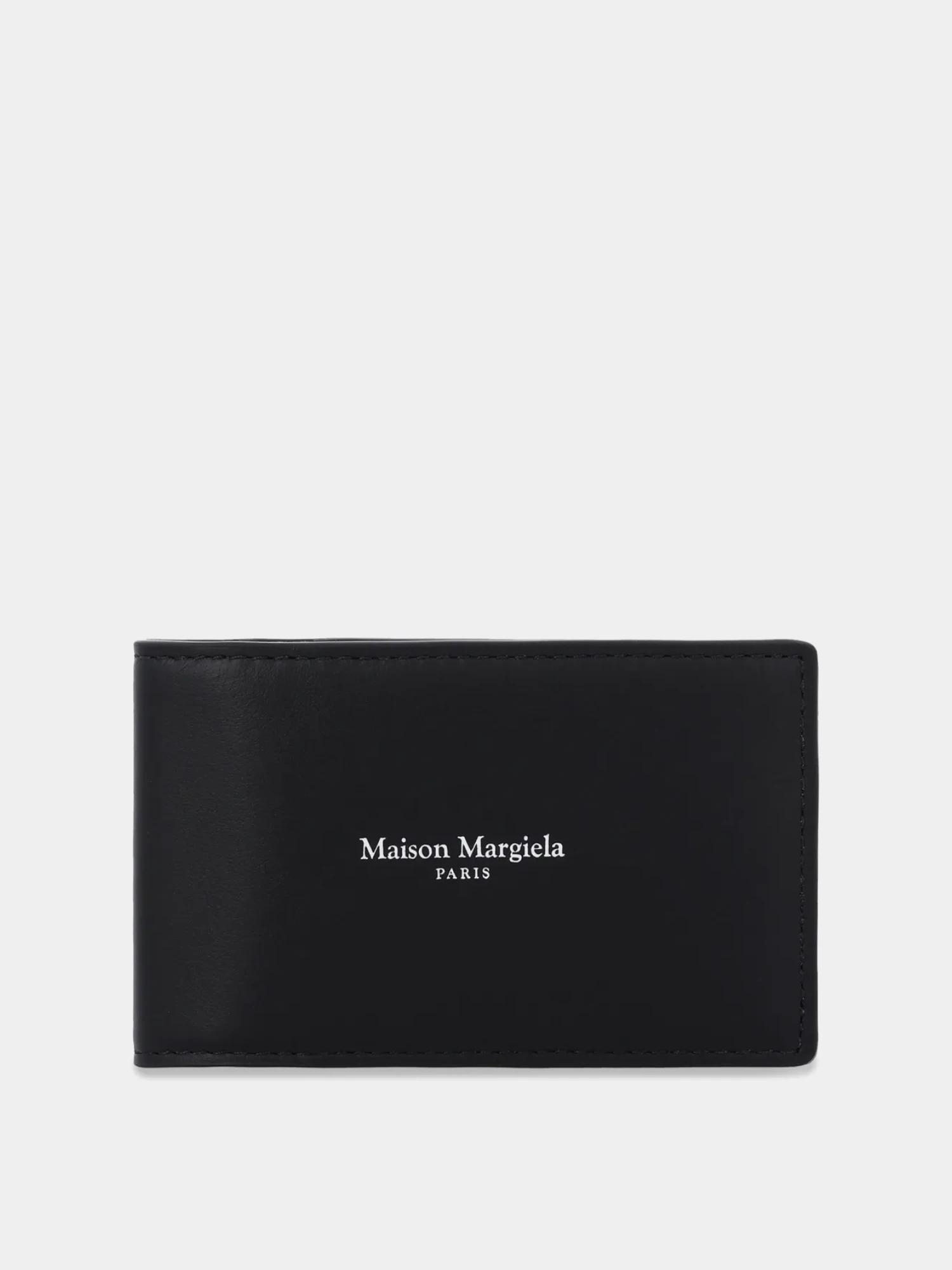 Кошелек Maison Margiela Front Logo Black