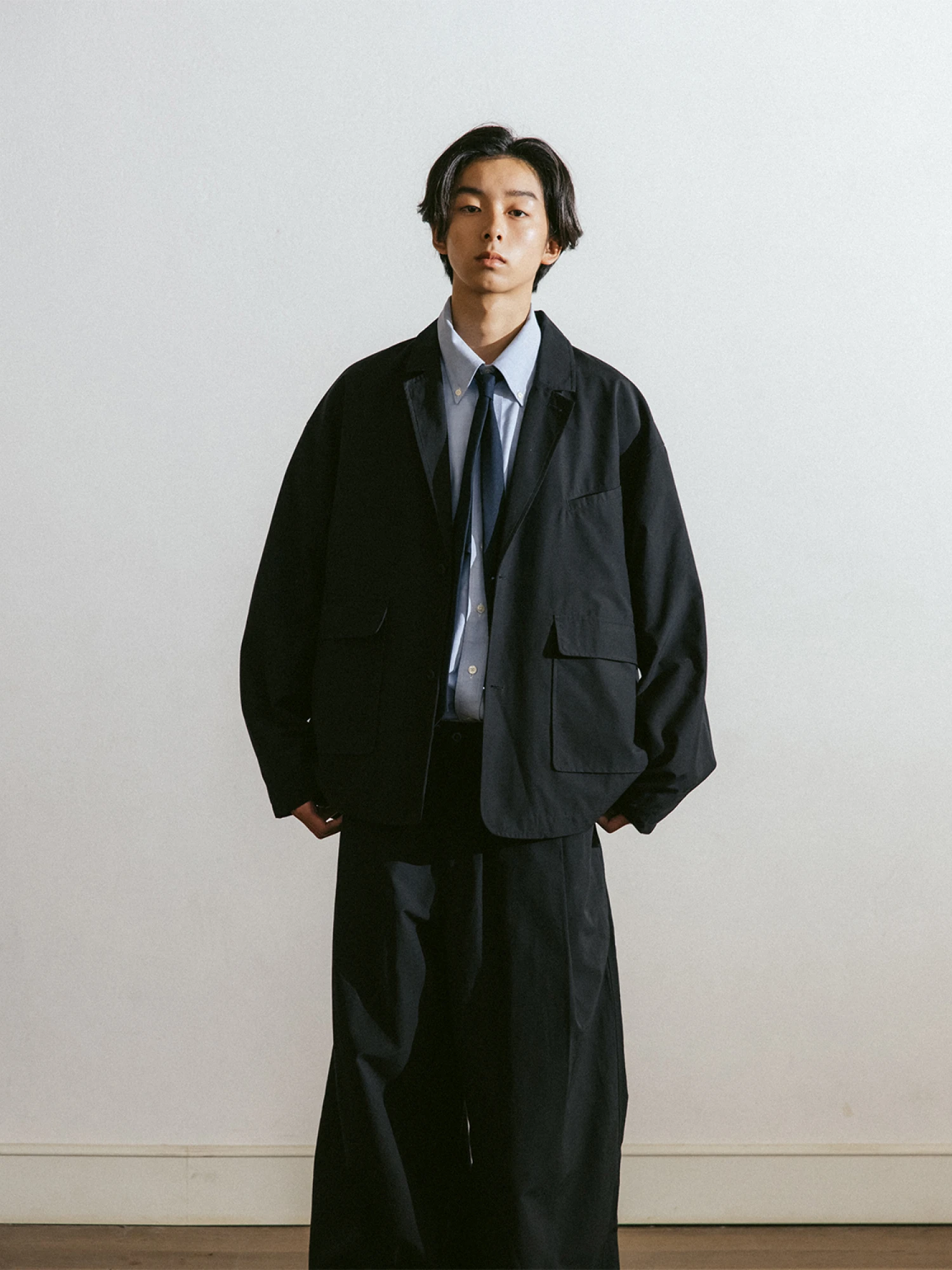 Овершот ANGLAN Decent Pocket Blazer Black