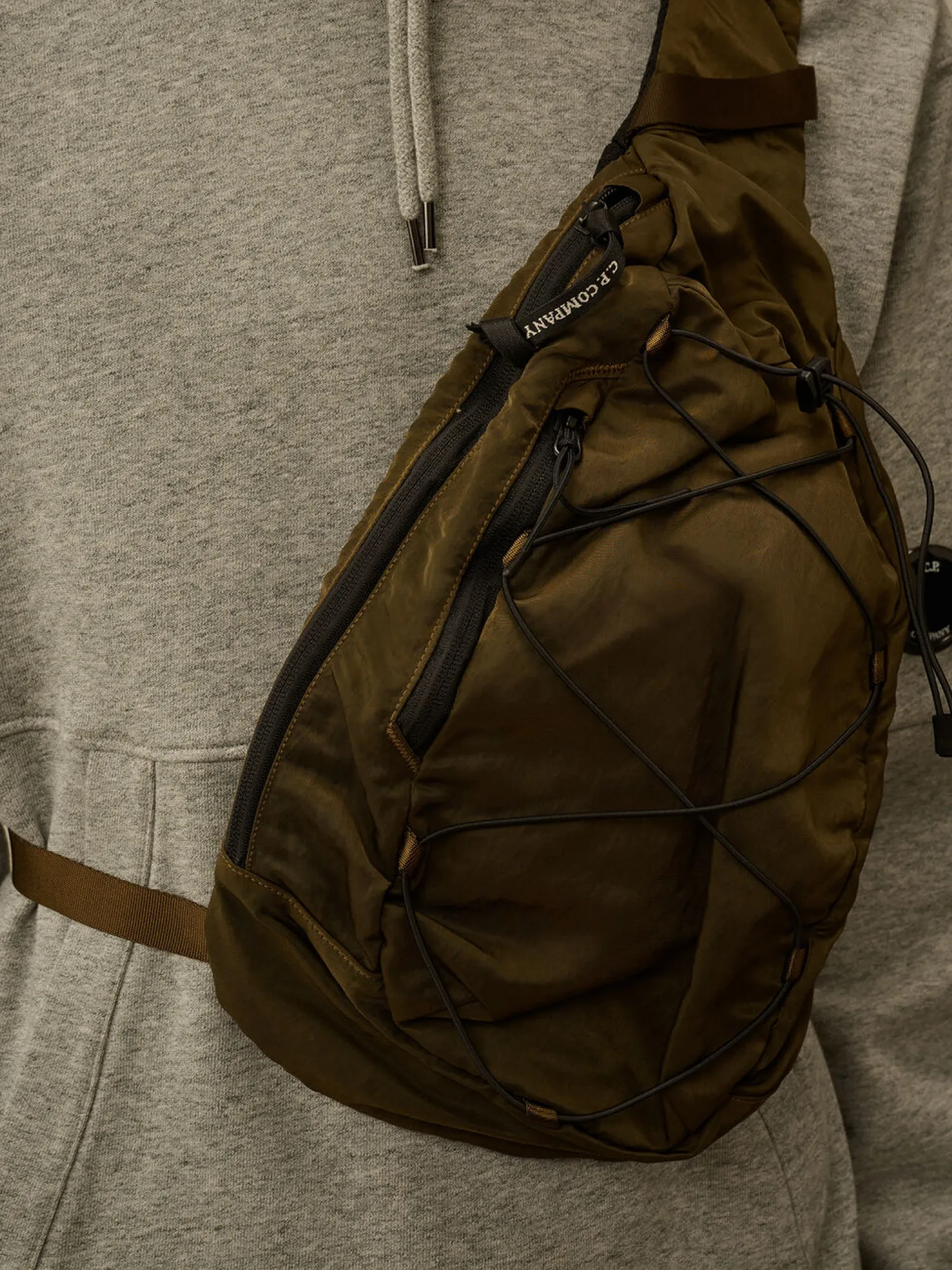 Рюкзак C.P. Company Nylon B Lens Crossbody Ivy Green