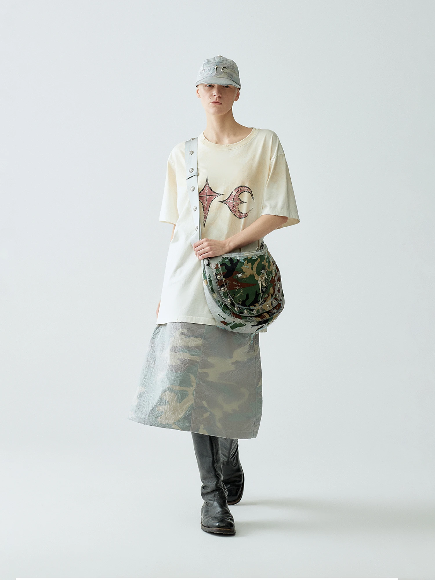 Кепка Thug Club Clouded Bio Army Multi