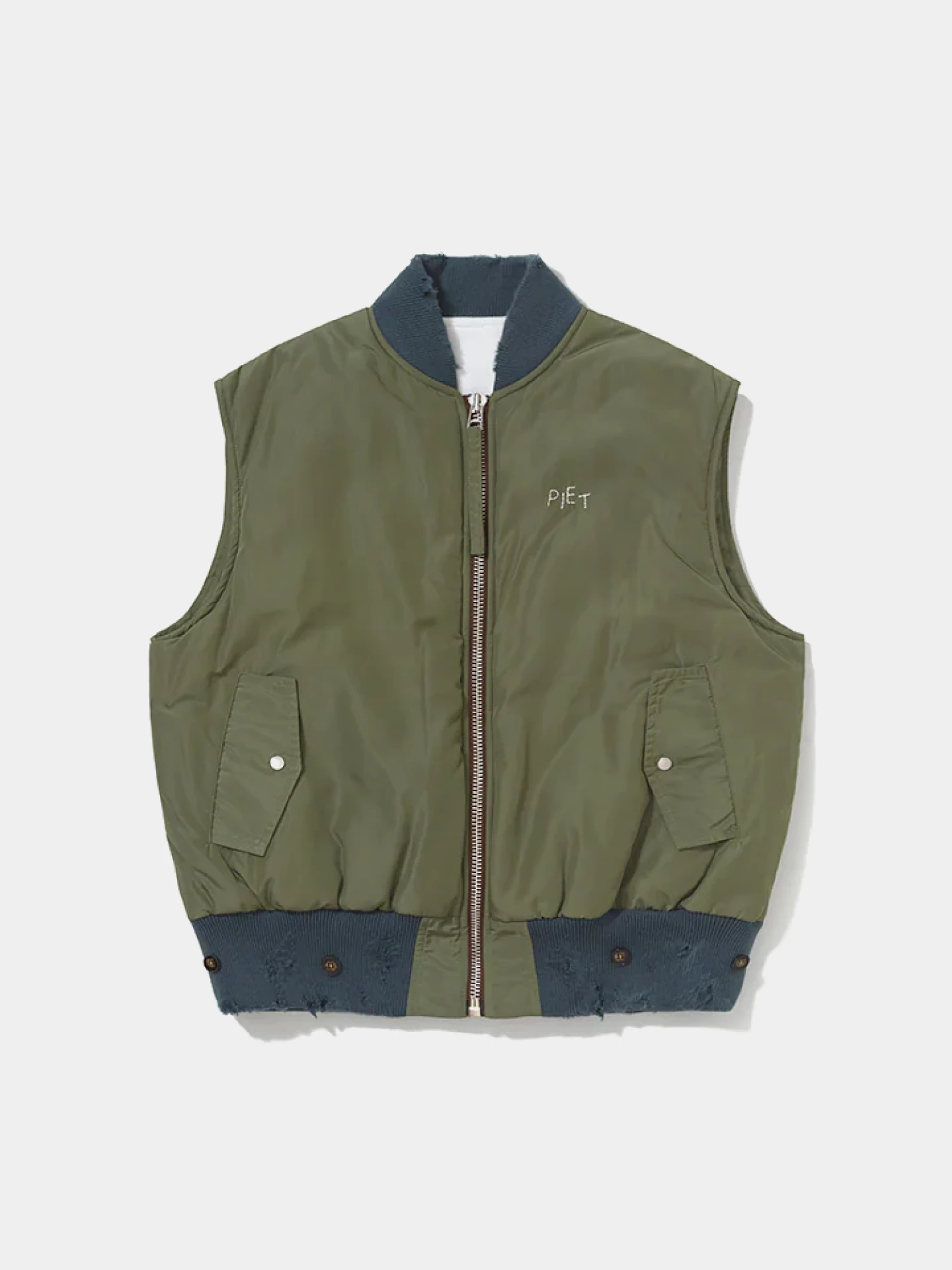 Жилет PIET MA-1 Distressed Green