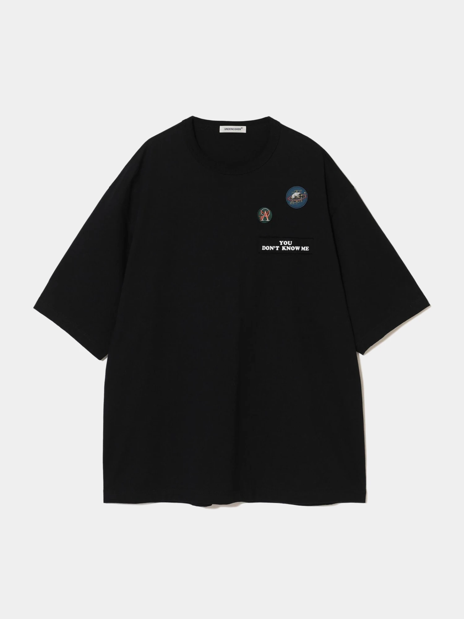 Футболка UNDERCOVER Badge Embroidery And Patch Black