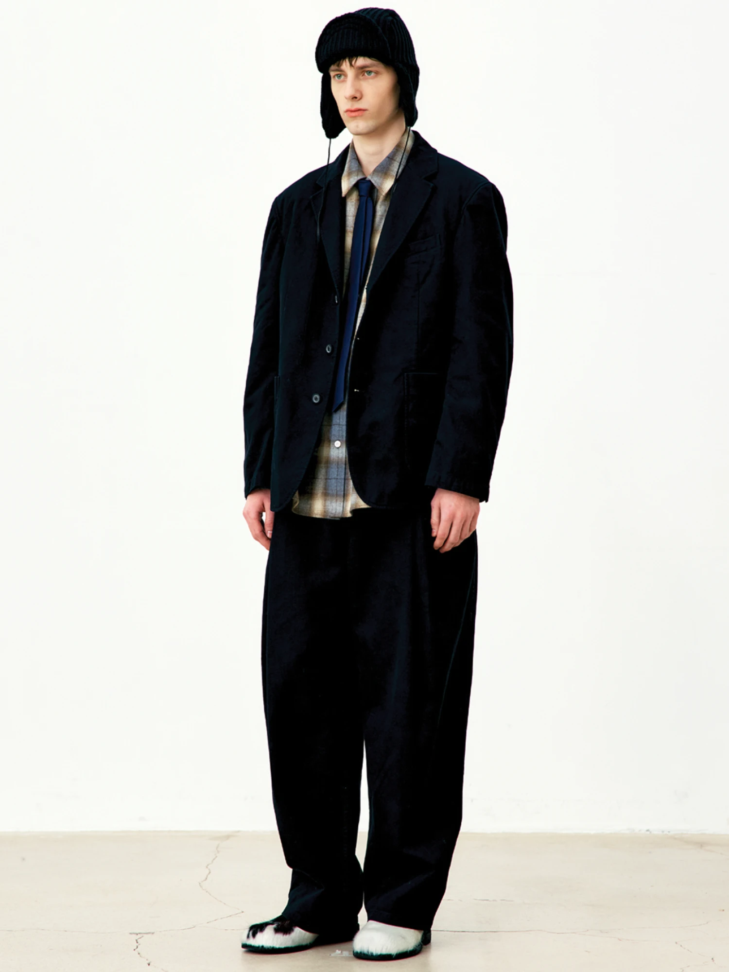 Пиджак COOR 3-Button Blazer Washed Black