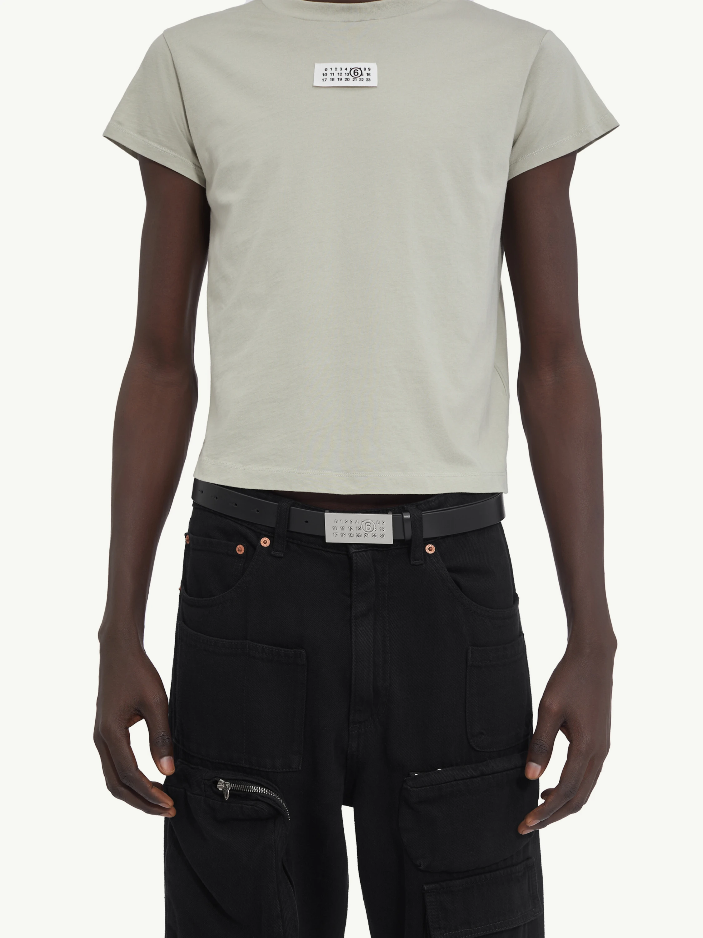 Ремень MM6 Maison Margiela Numeric Belt Black