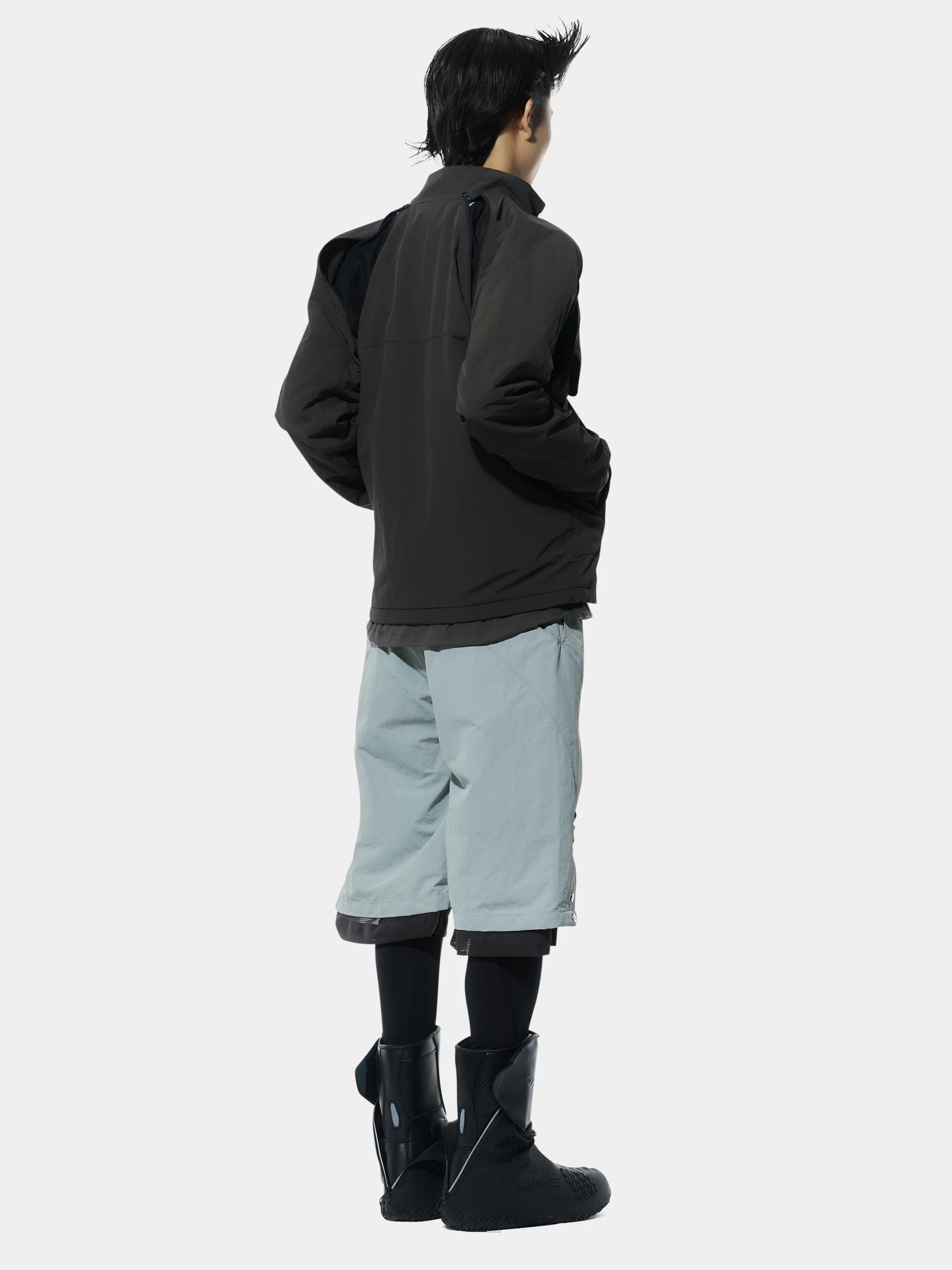 Ветровка SAN SAN GEAR Slash Zipper Jacket Brown