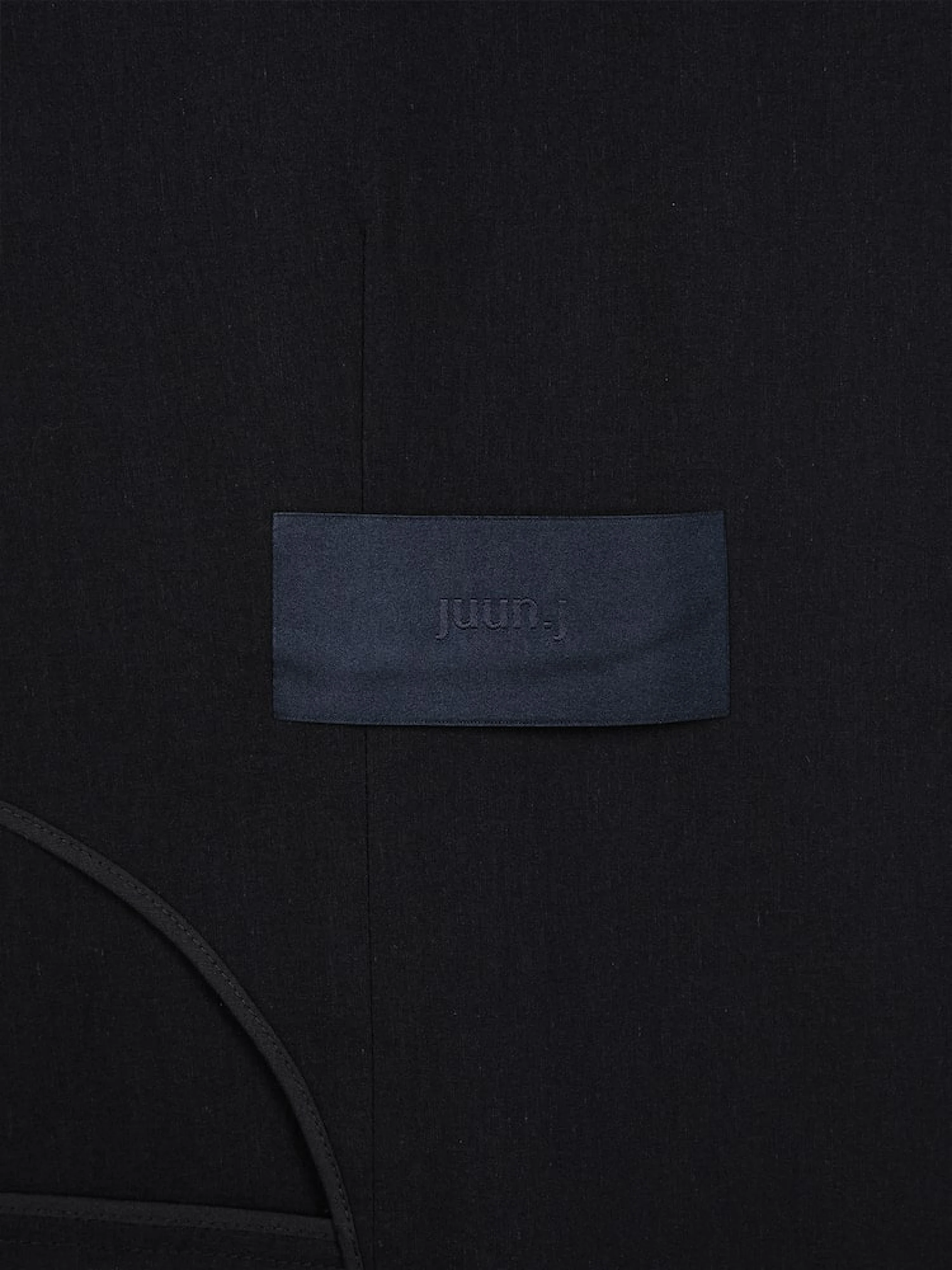 Женский пиджак JUUN.J Linen Blend Overfit Jacket Black