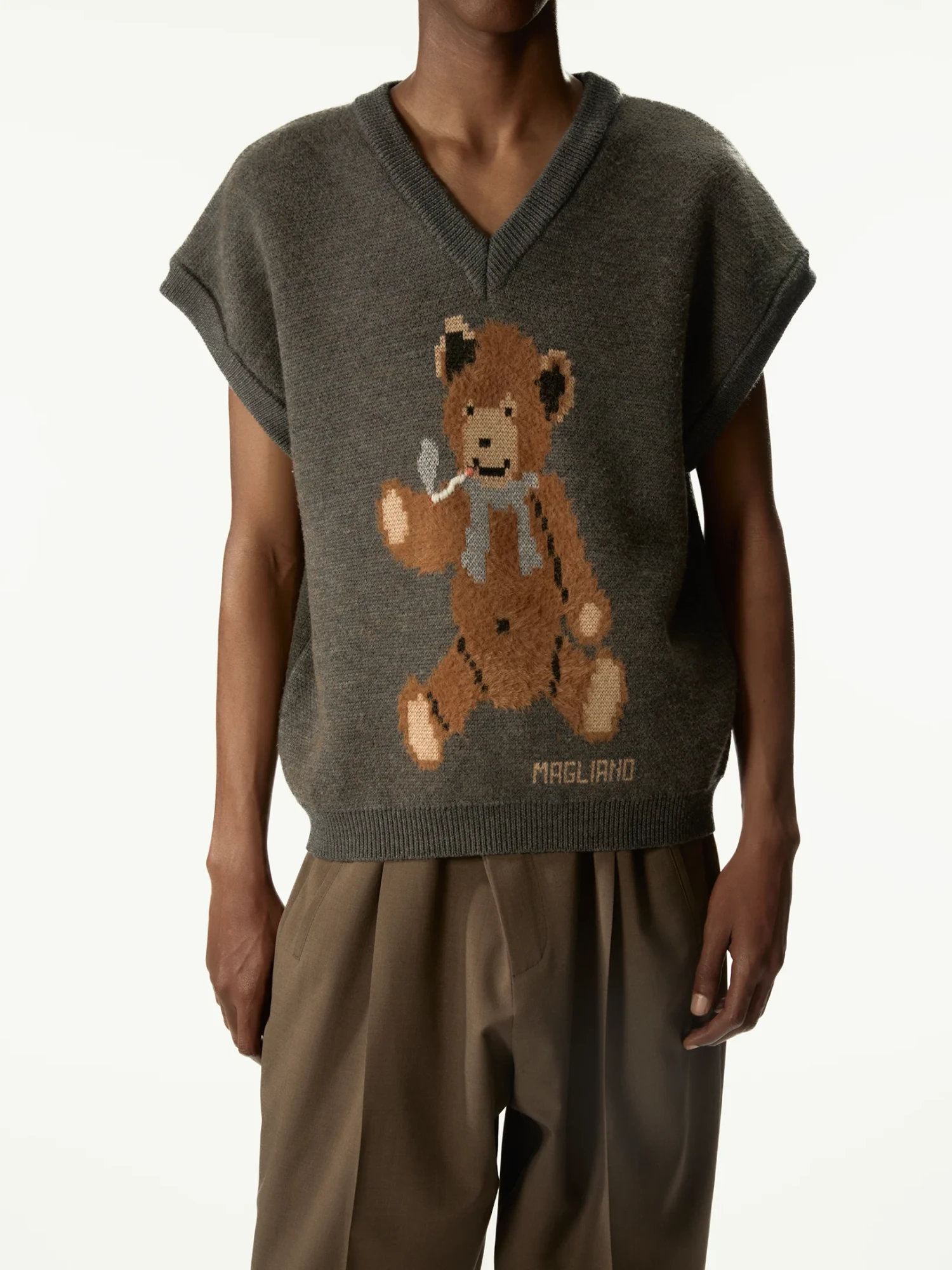 Жилет Magliano Teddy Bear Vest Hazelnut