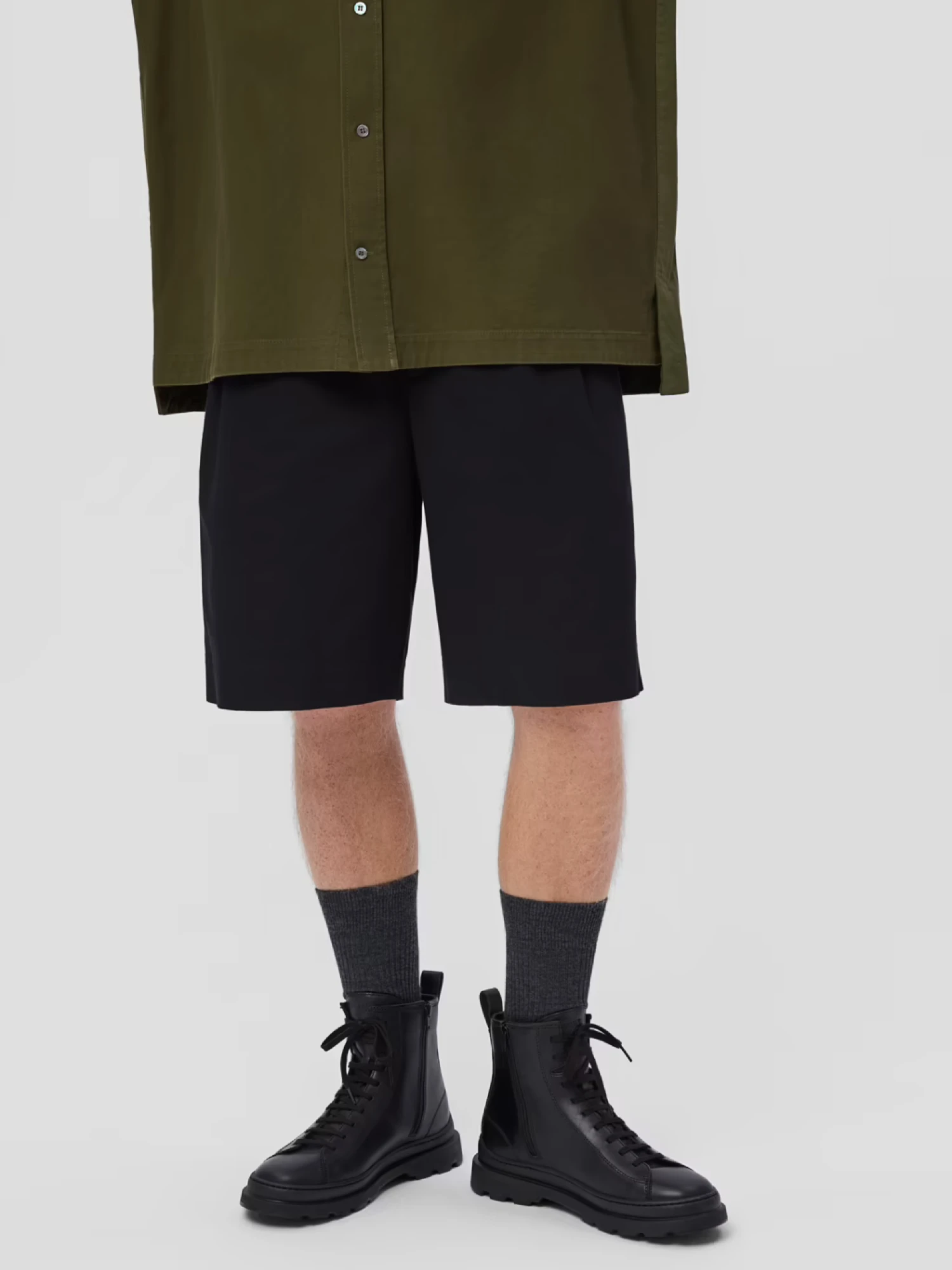 Ботинки Camper Brutus+ Leather Mid Boots Black