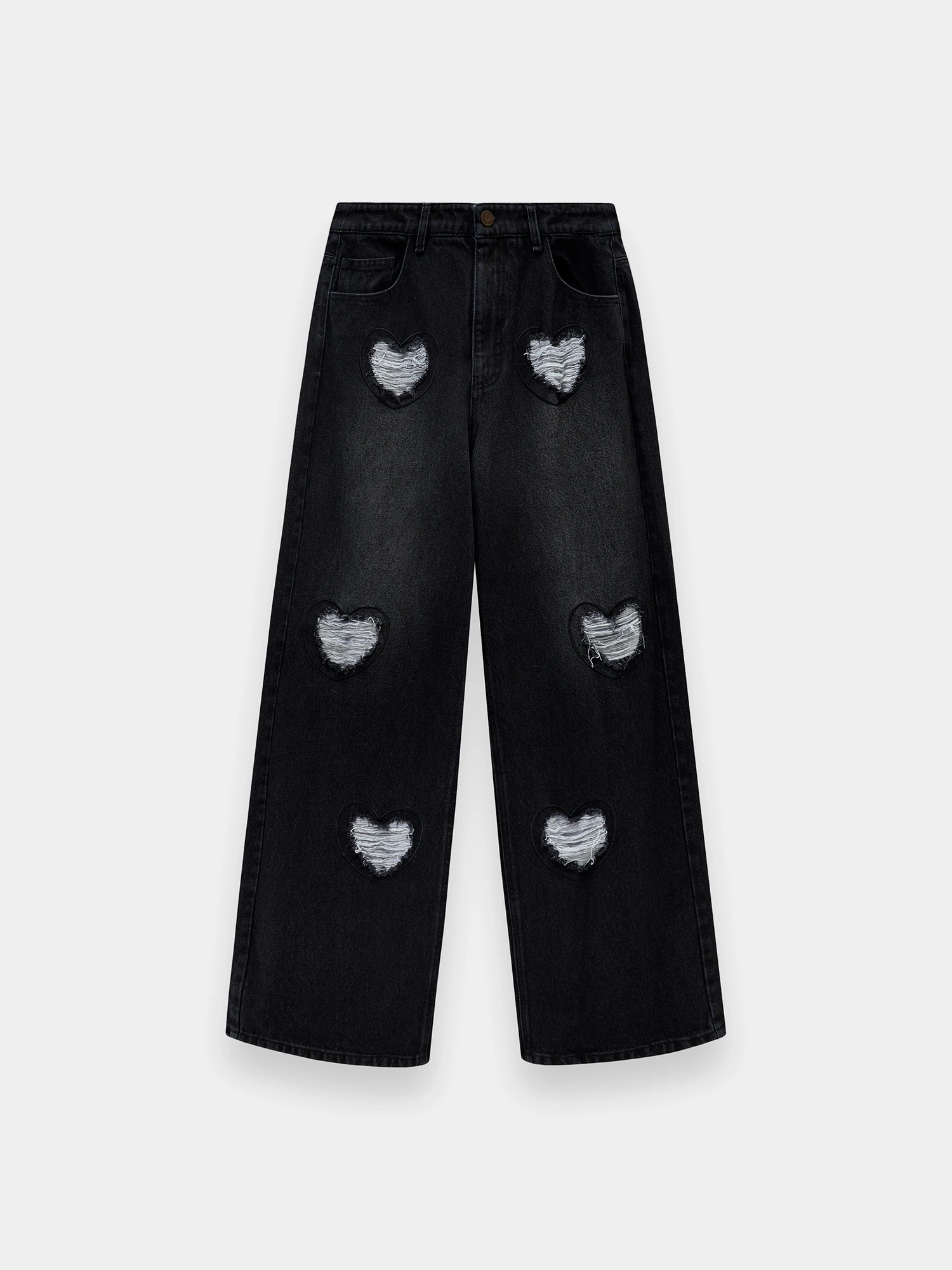 Женские джинсы EPINGLER Heart Denim Black