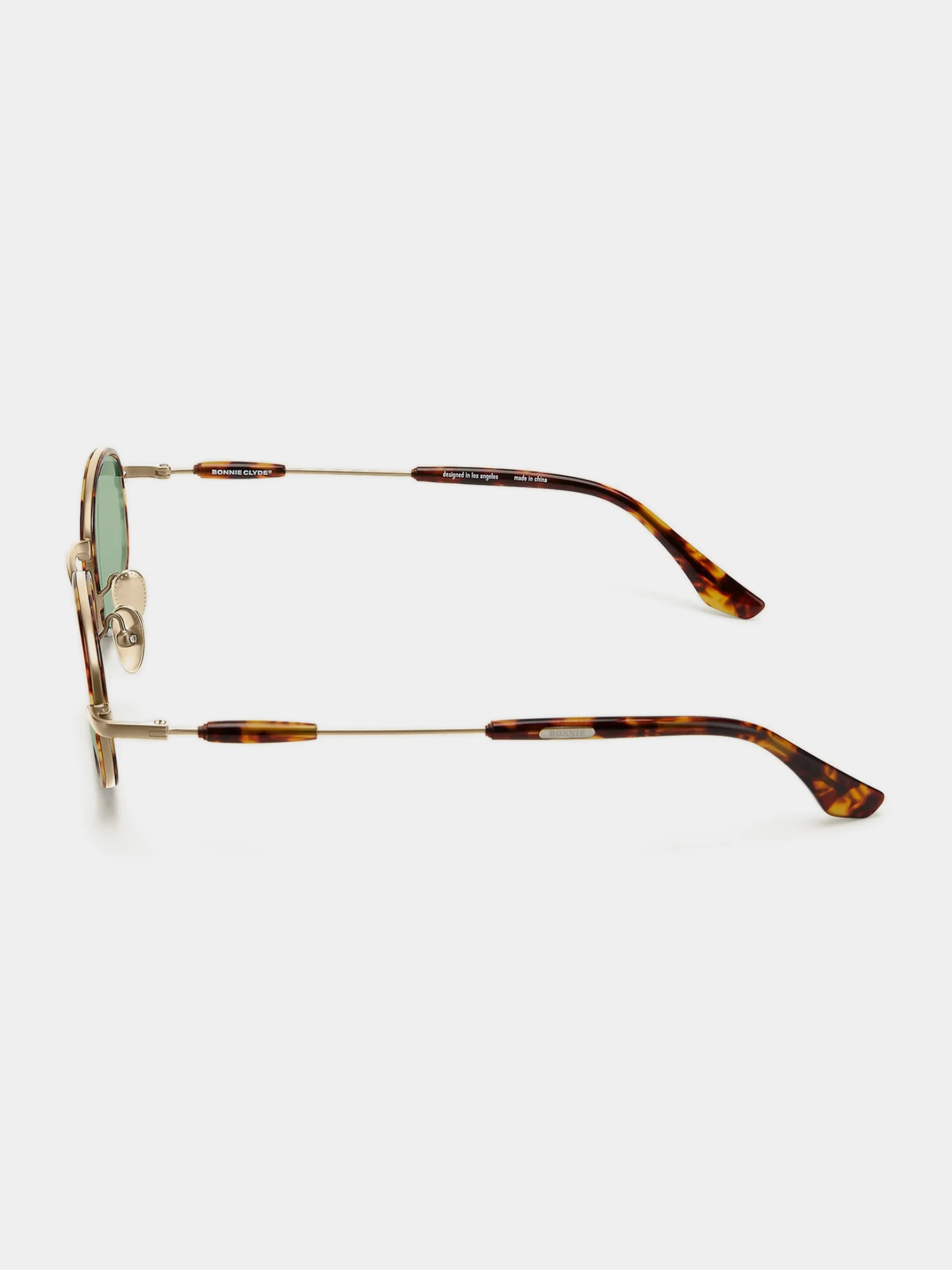 Очки Bonnie Clyde Bicycle Tortoise & Green Tint