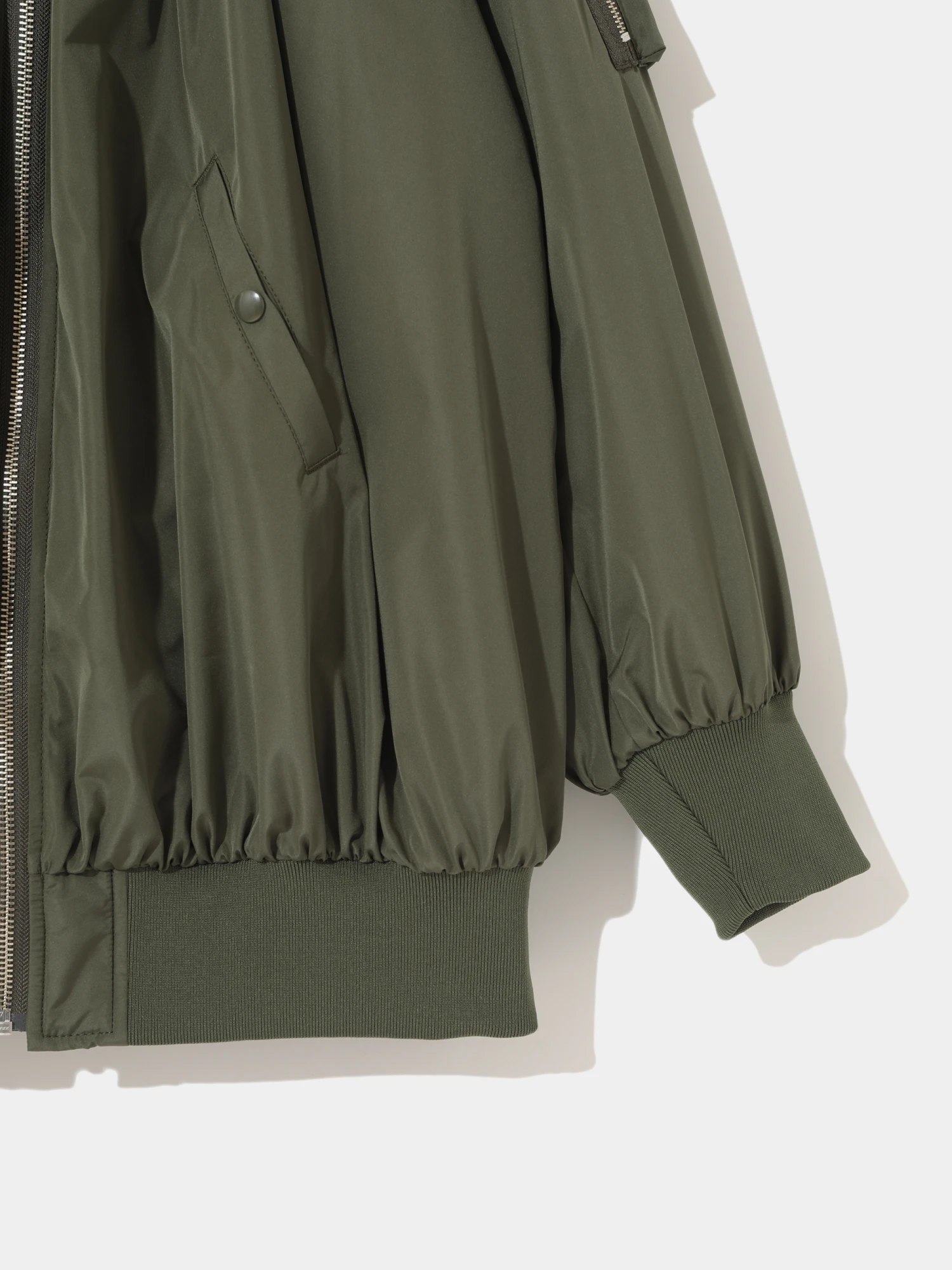 Женский бомбер UNDERCOVER Taffeta Drape MA-1 Khaki