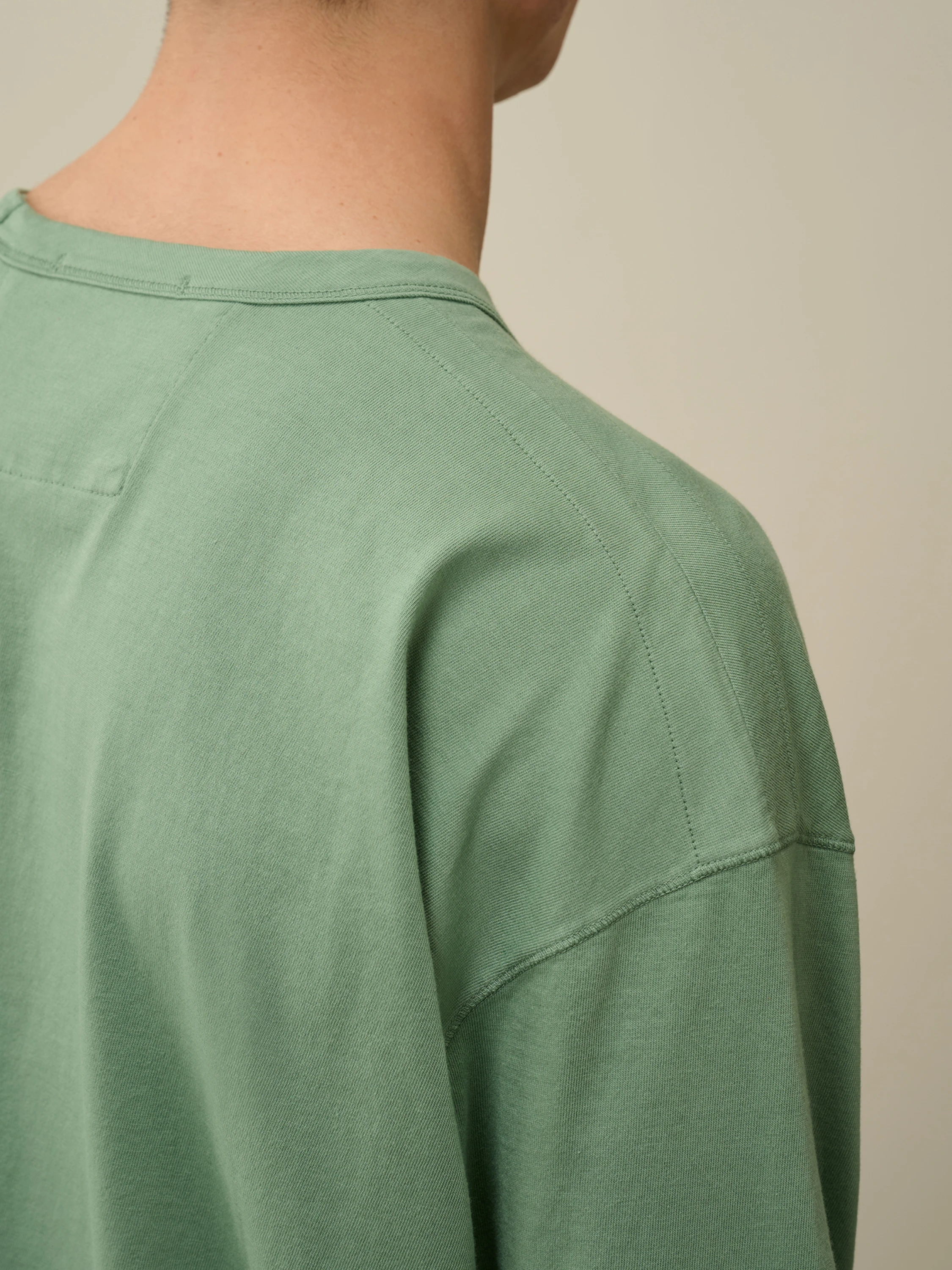 Лонгслив C.P. Company 20/1 Jersey Boxy Green Bay