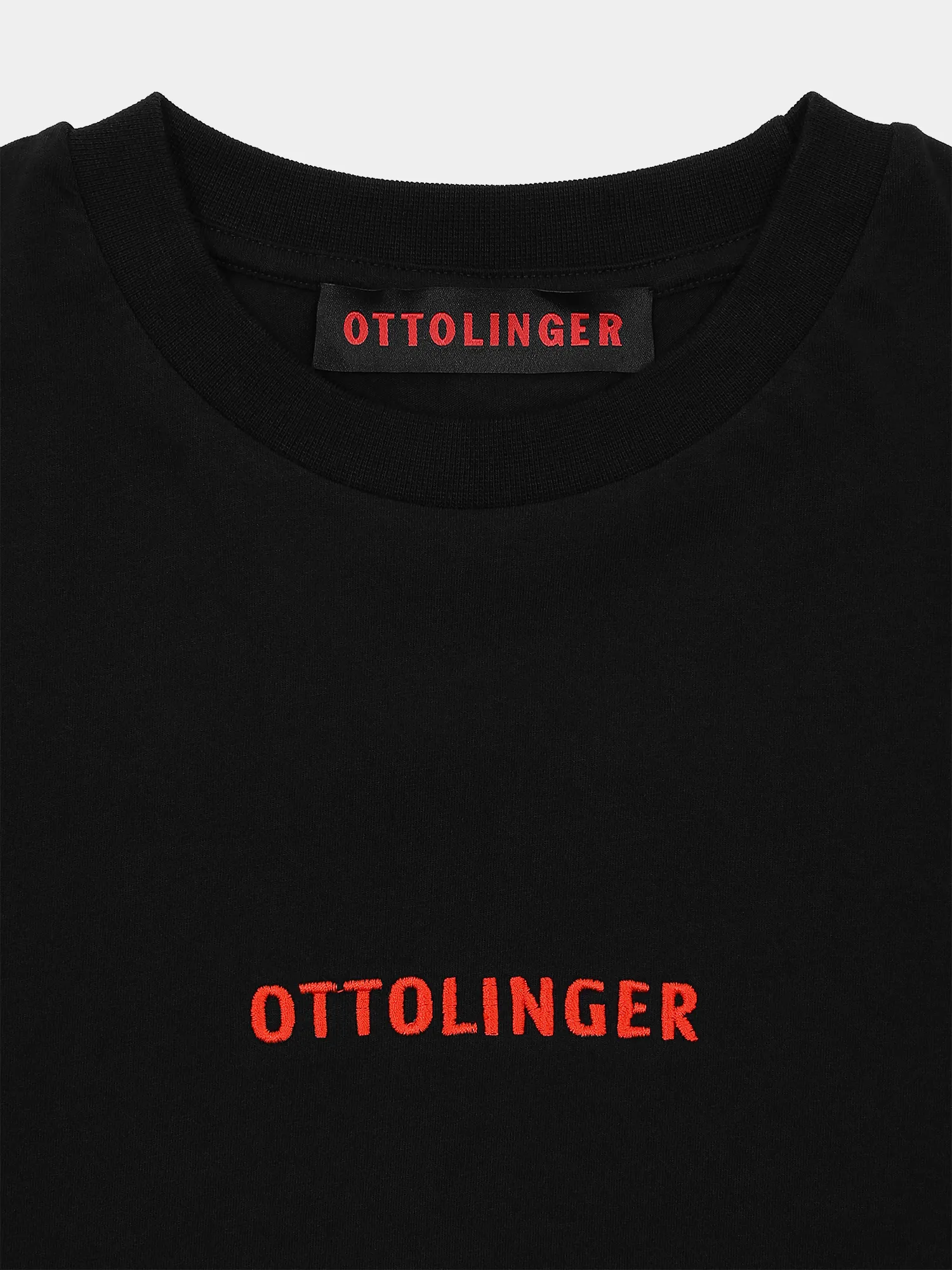 Футболка Ottolinger Classic Logo T-Shirt Black