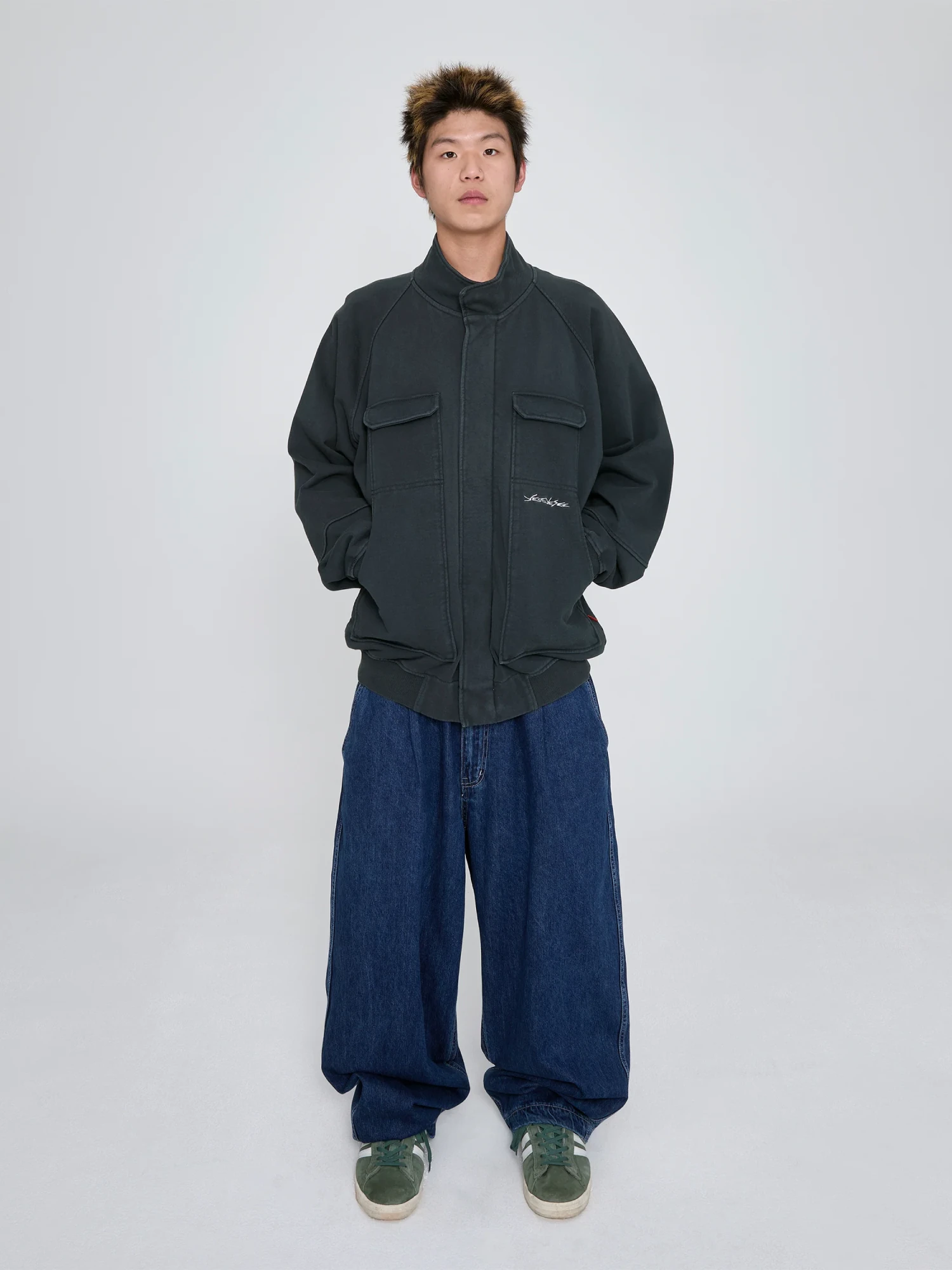 Толстовка YESEYESEE Y.E.S Zip Sweat Charcoal