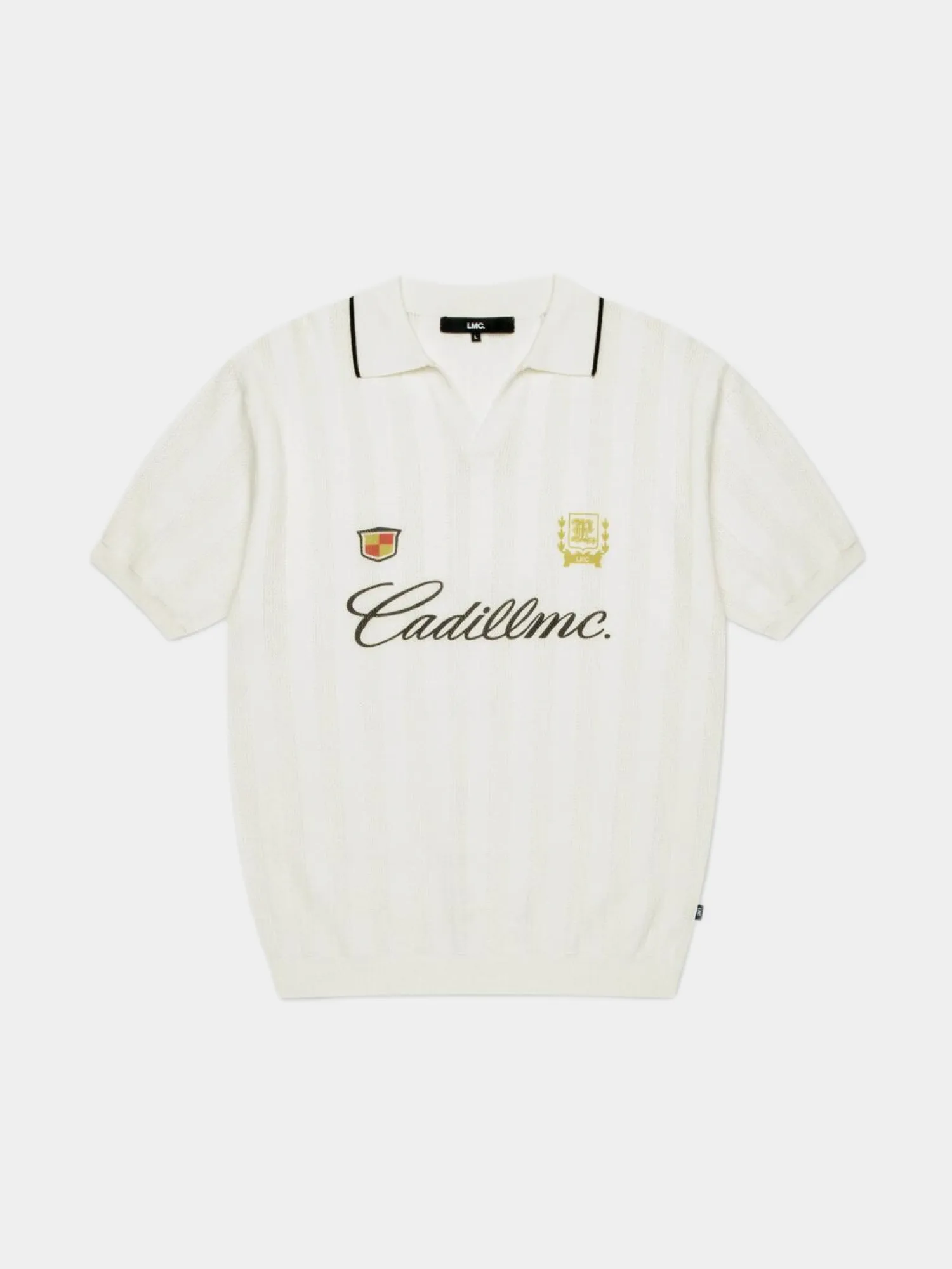 Поло LMC Mesh Knit Polo Shirt Ivory