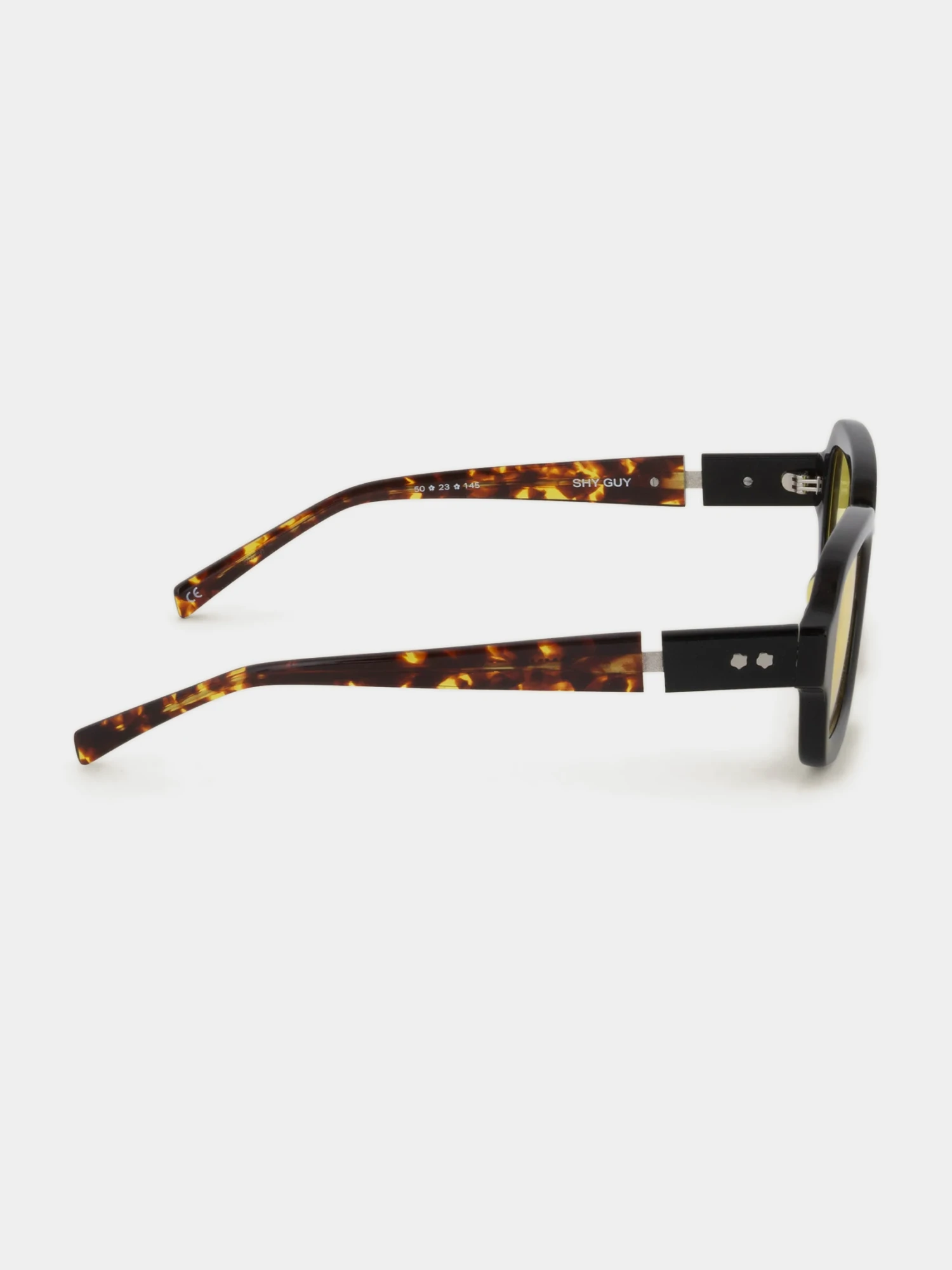 Очки Bonnie Clyde Shy Guy Black & Yellow Tint