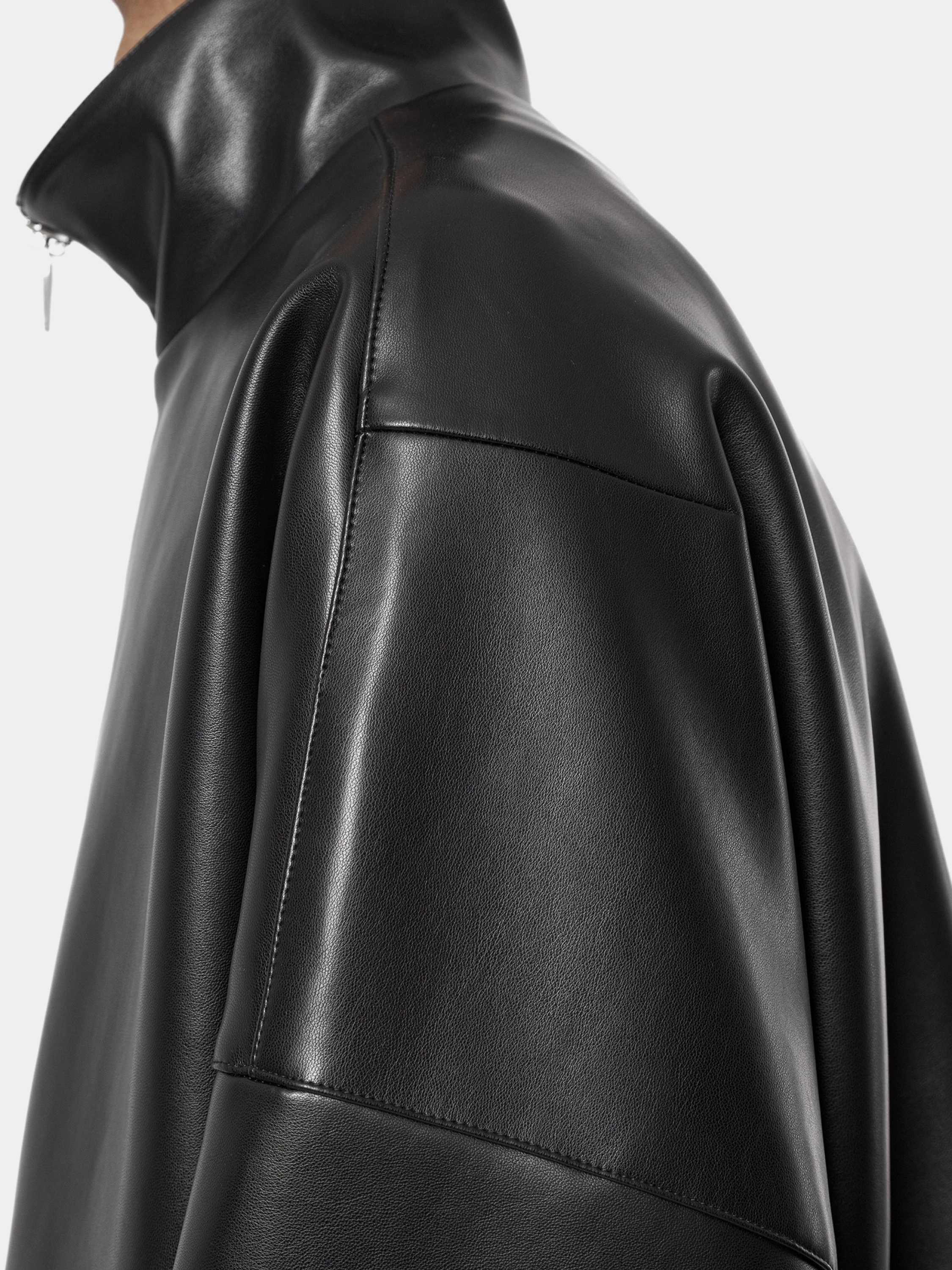 Кожаная куртка ARNODEFRANCE Leather Track Black