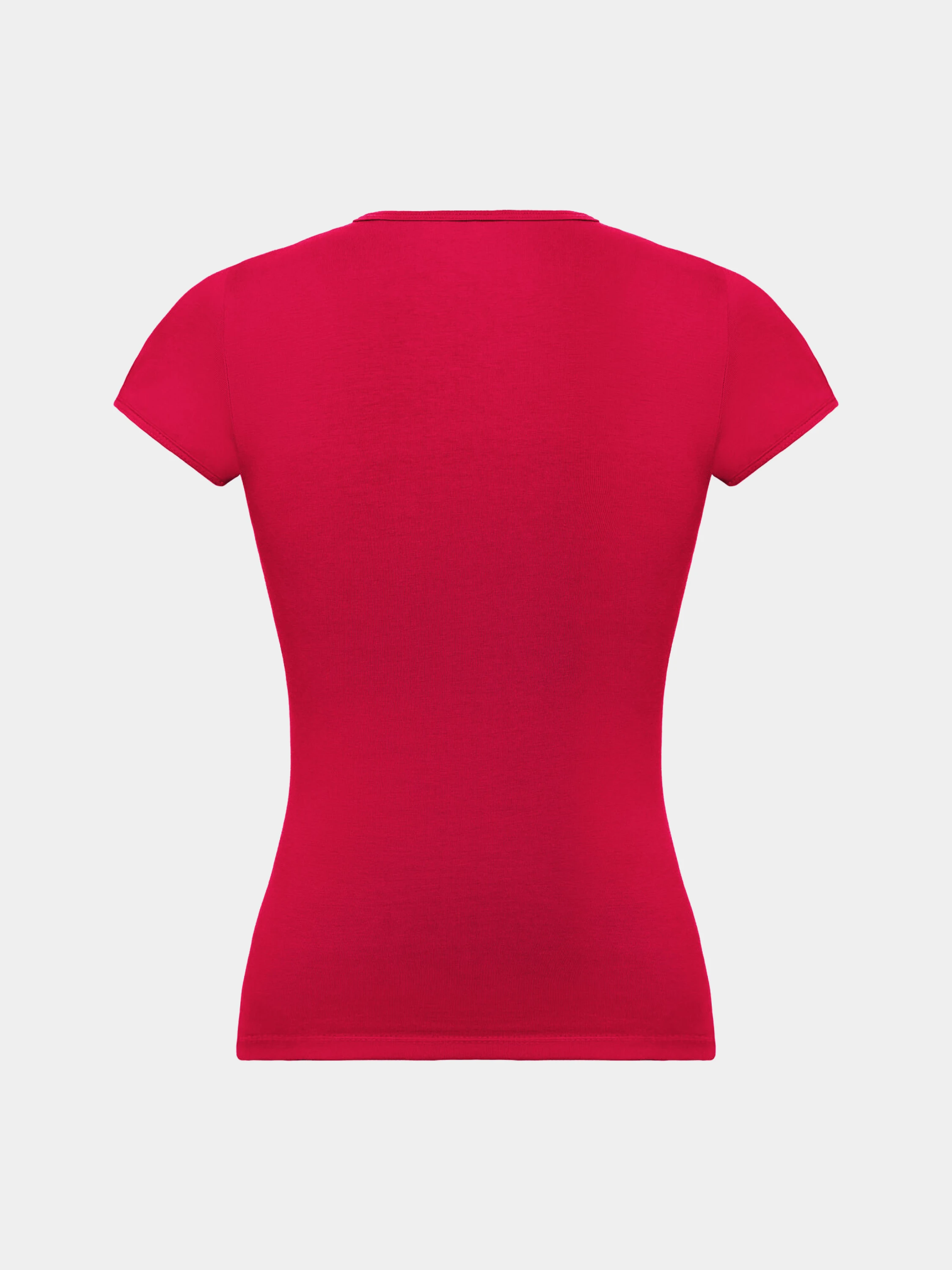 Женская футболка XSAI Small Tee 02 Carmine