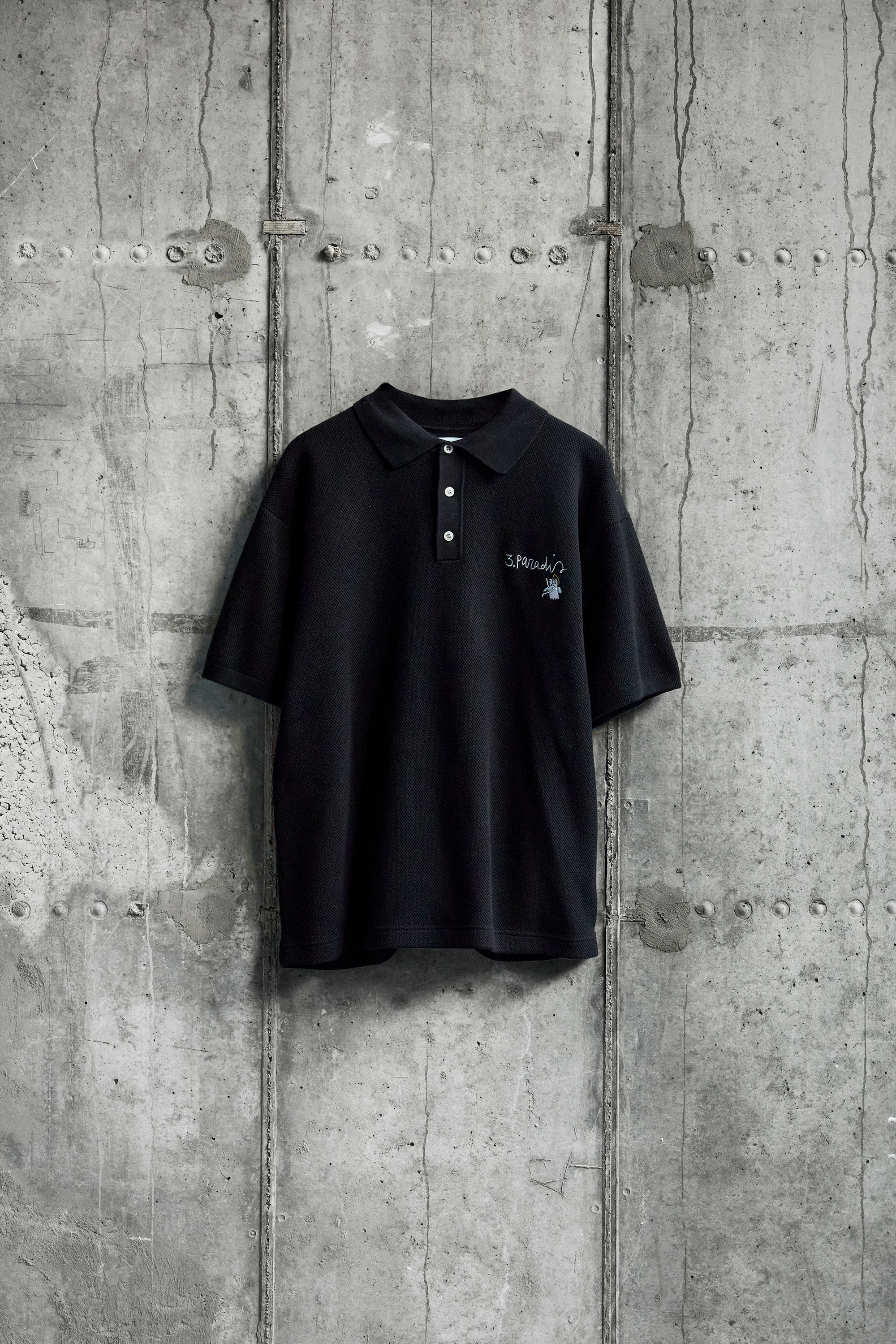 Поло 3.PARADIS SS Polo Black