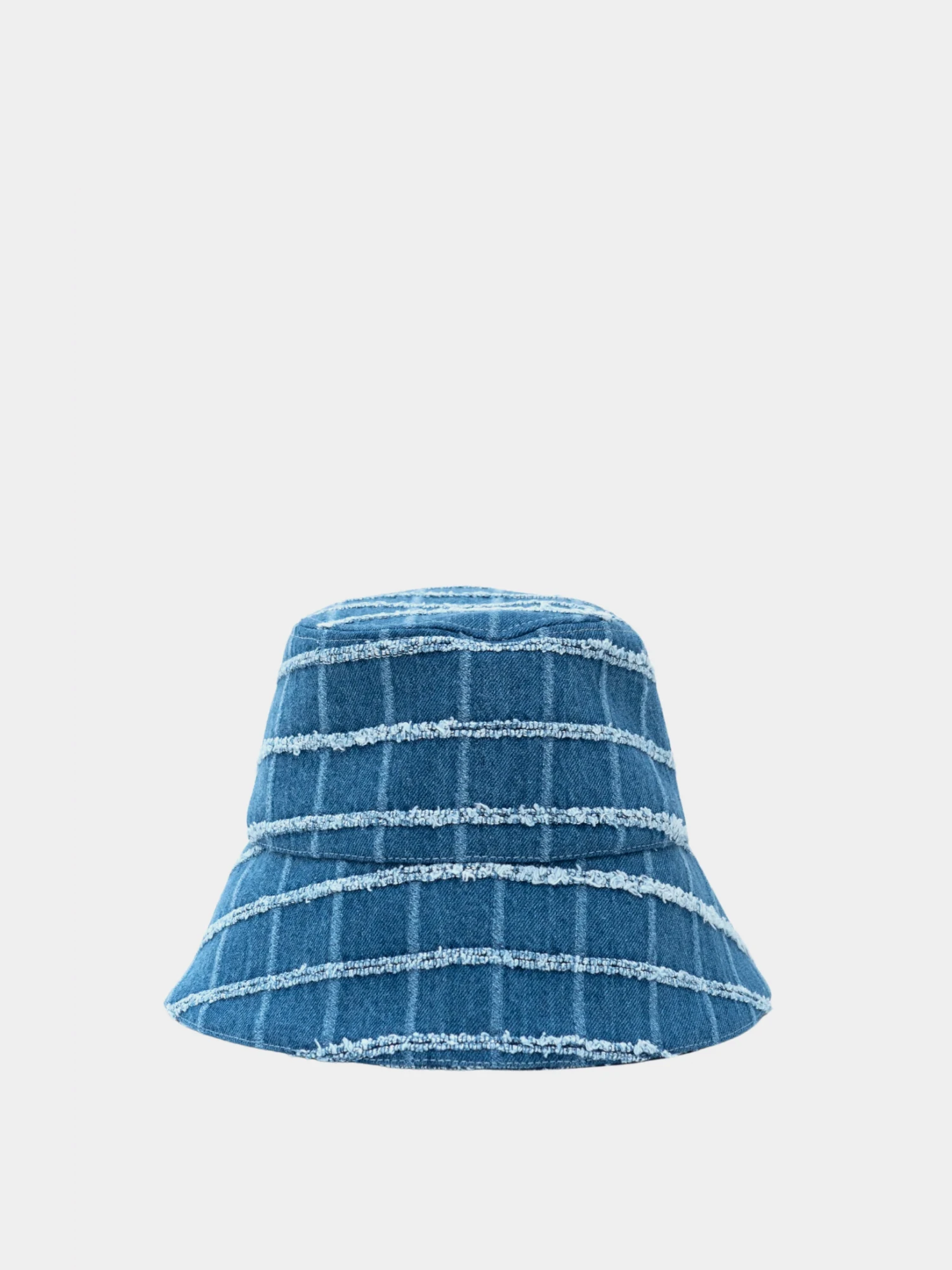 Панама BONSAI Check Denim Bucket Hat Blue