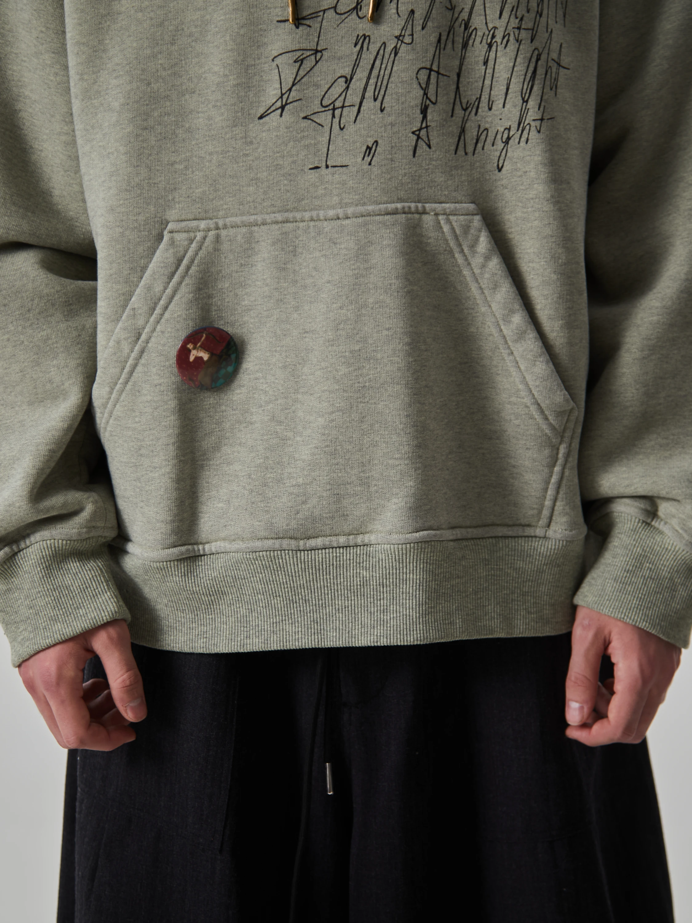 Худи Siniy Vsadnik Knight Hoodie Grey