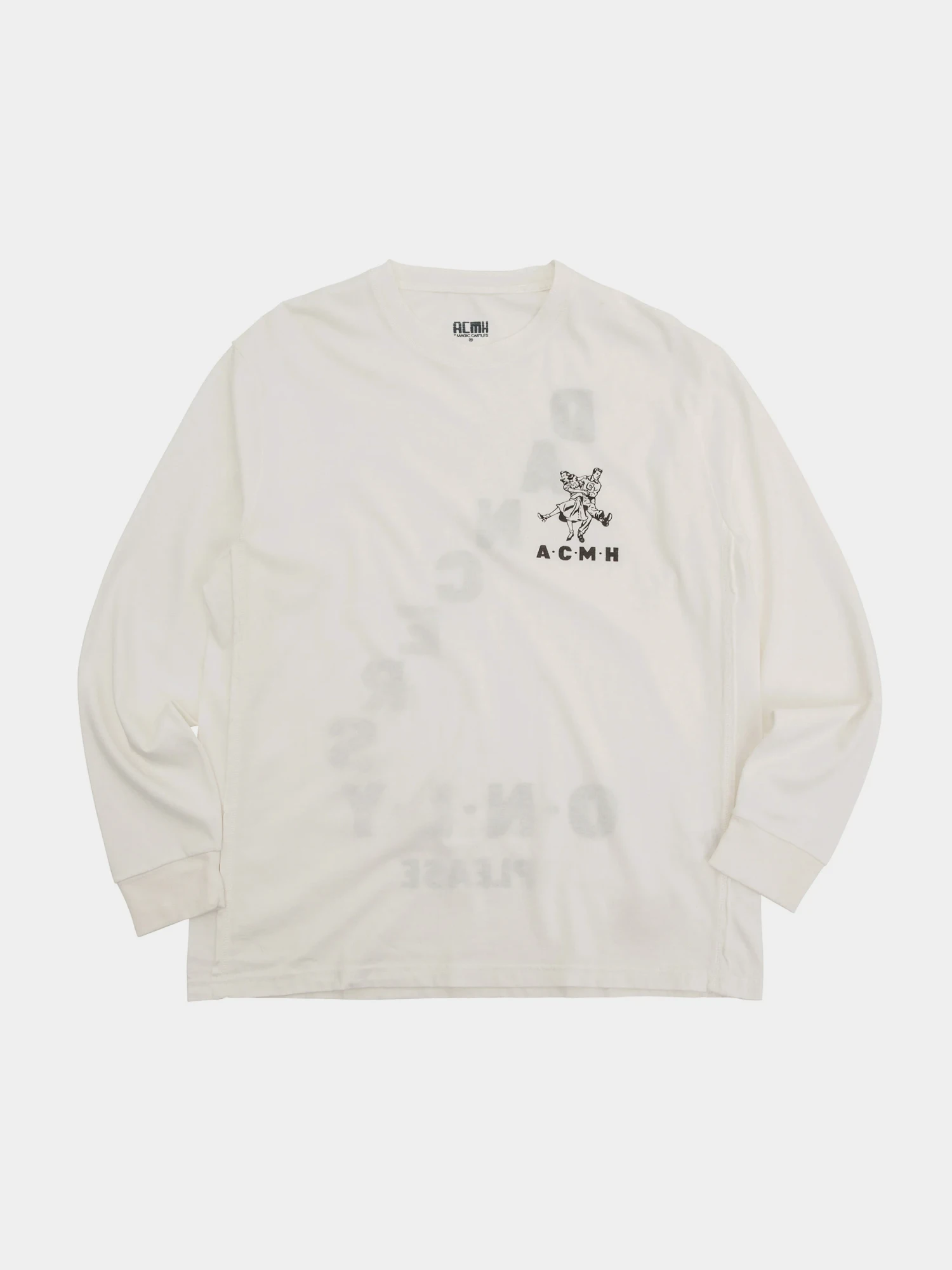 Лонгслив ACMH Dancers Only Off White