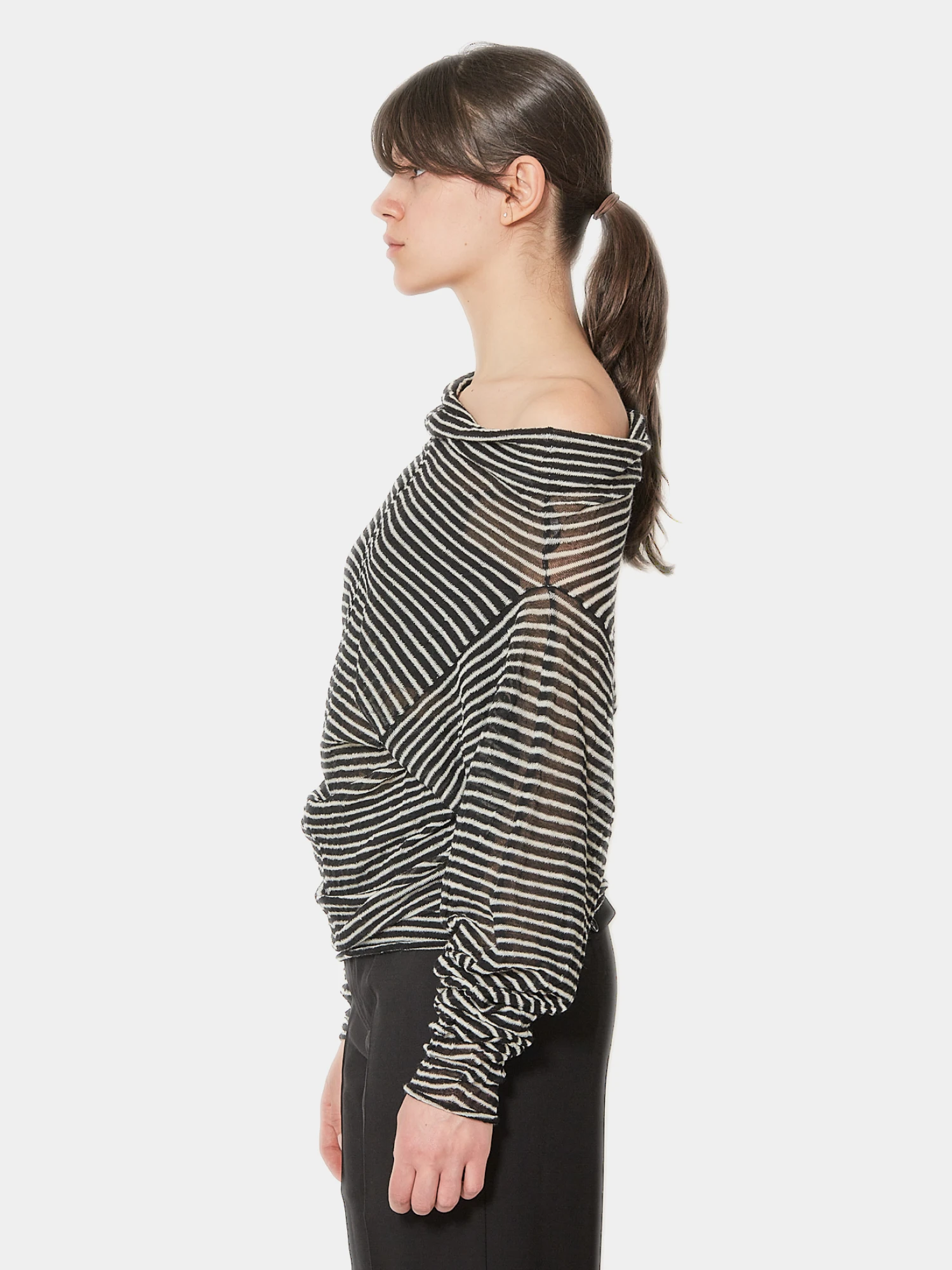 Женский свитер Ann Demeulemeester Amra Black White