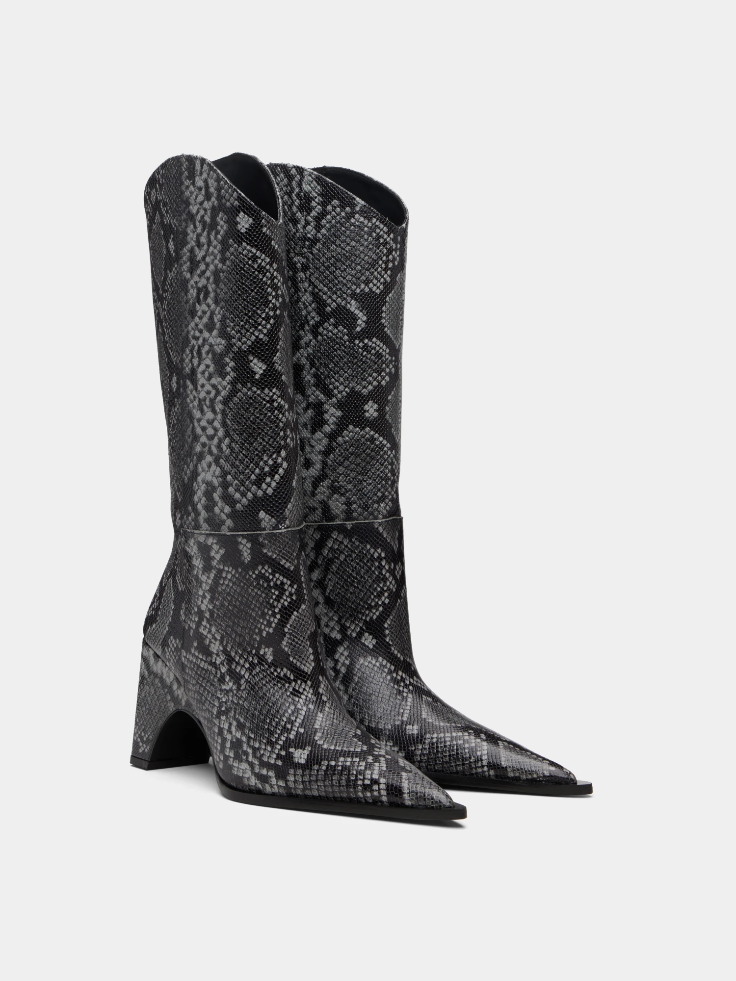 Женские сапоги Coperni Cowboy Bridge Grey/Black