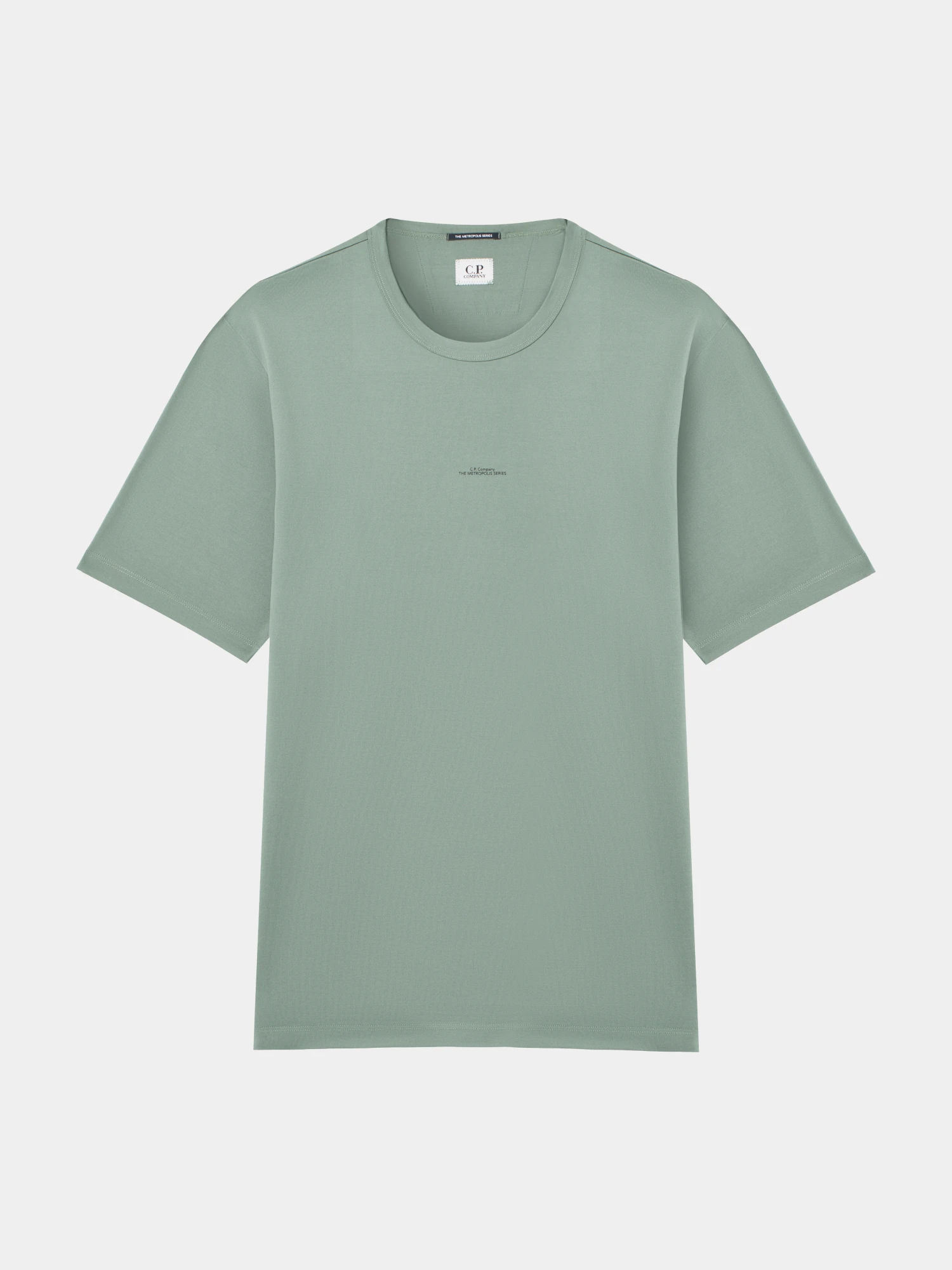 Футболка C.P. Company Metropolis Series Mercerized Jersey Sea Spray