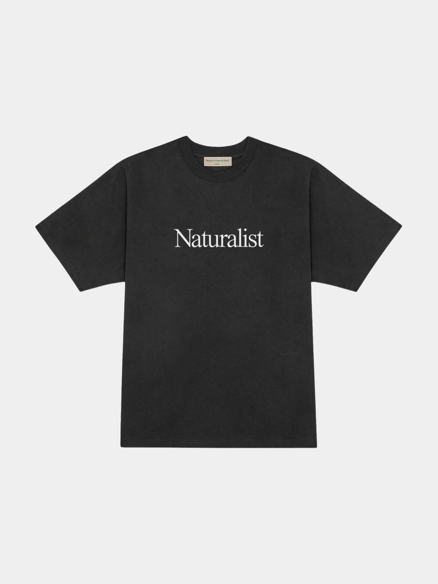 Футболка MUSEUM OF PEACE & QUIET Naturalist T-Shirt Black