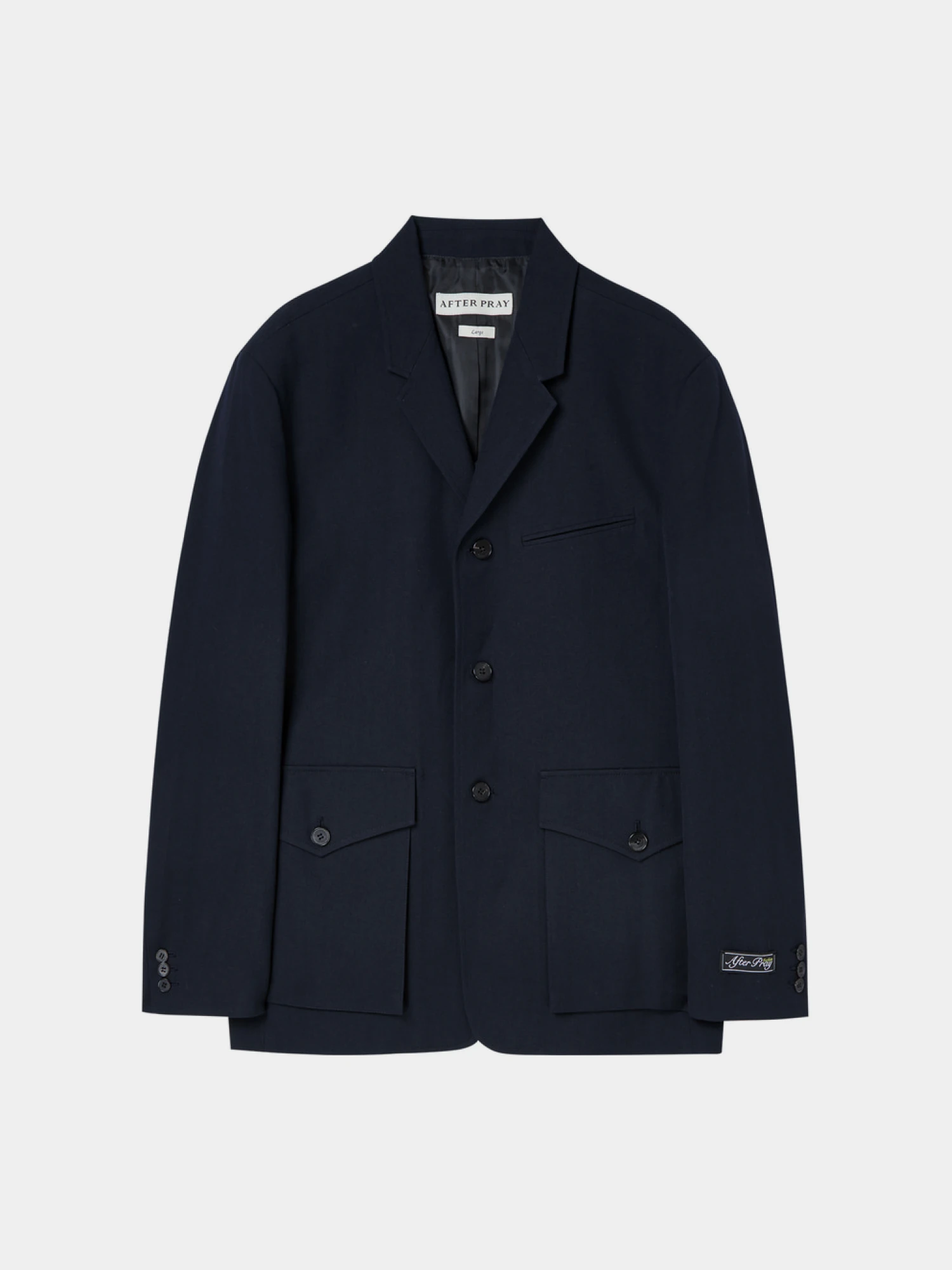 Пиджак AFTER PRAY Kruger Wool Navy