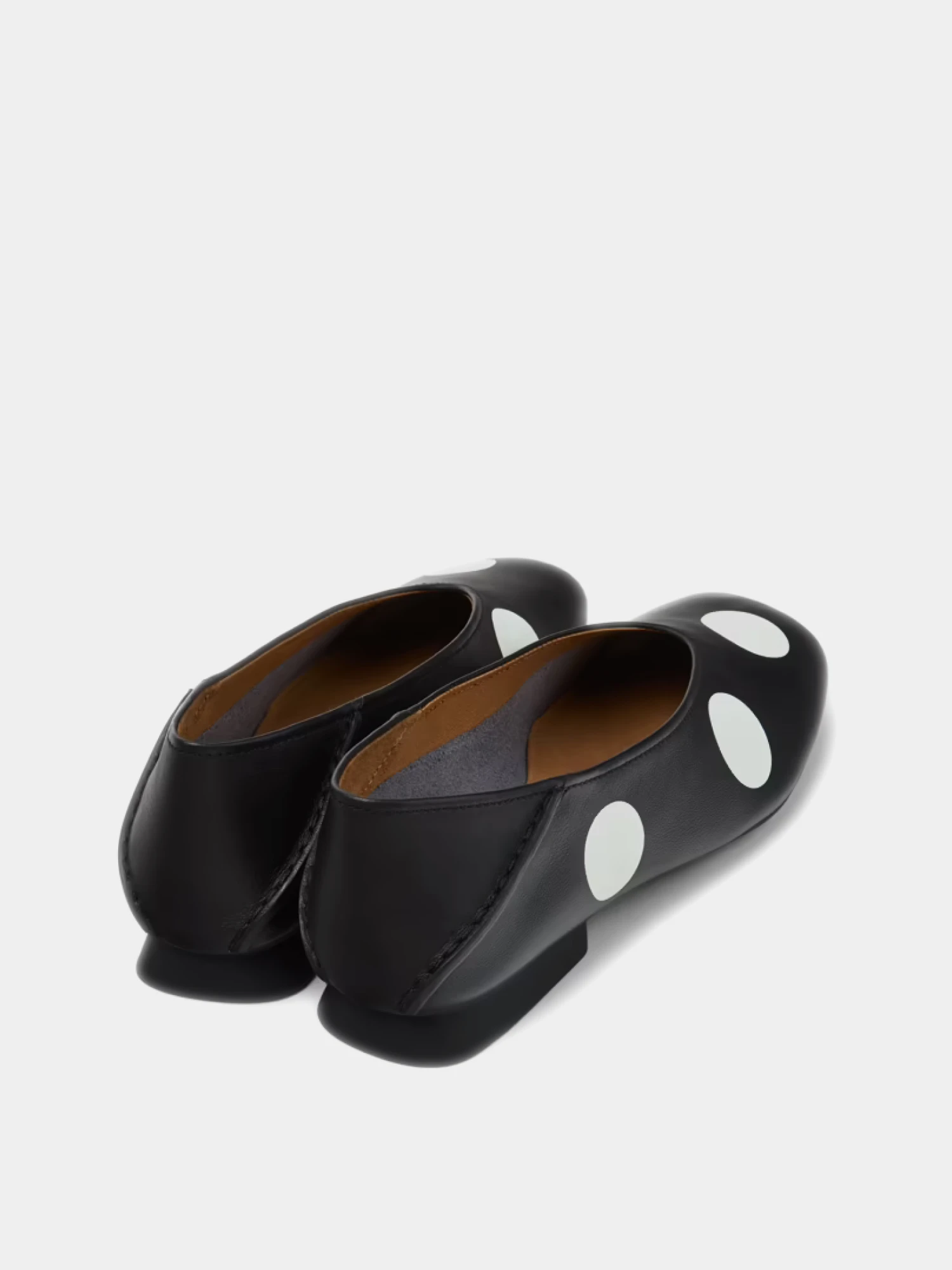 Женские балетки Camper Twins Polka Dot Black