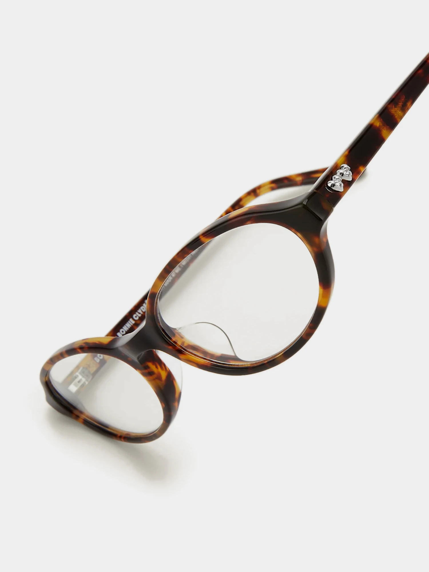 Очки Bonnie Clyde Baby Tortoise & Clear Lens